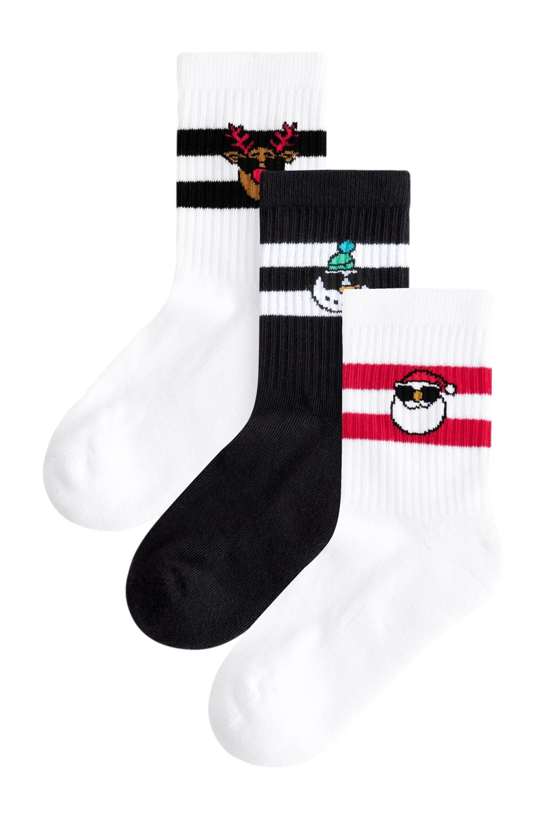 Kurzsocken Gerippte Socken im 3er-Pack mit Polsterung