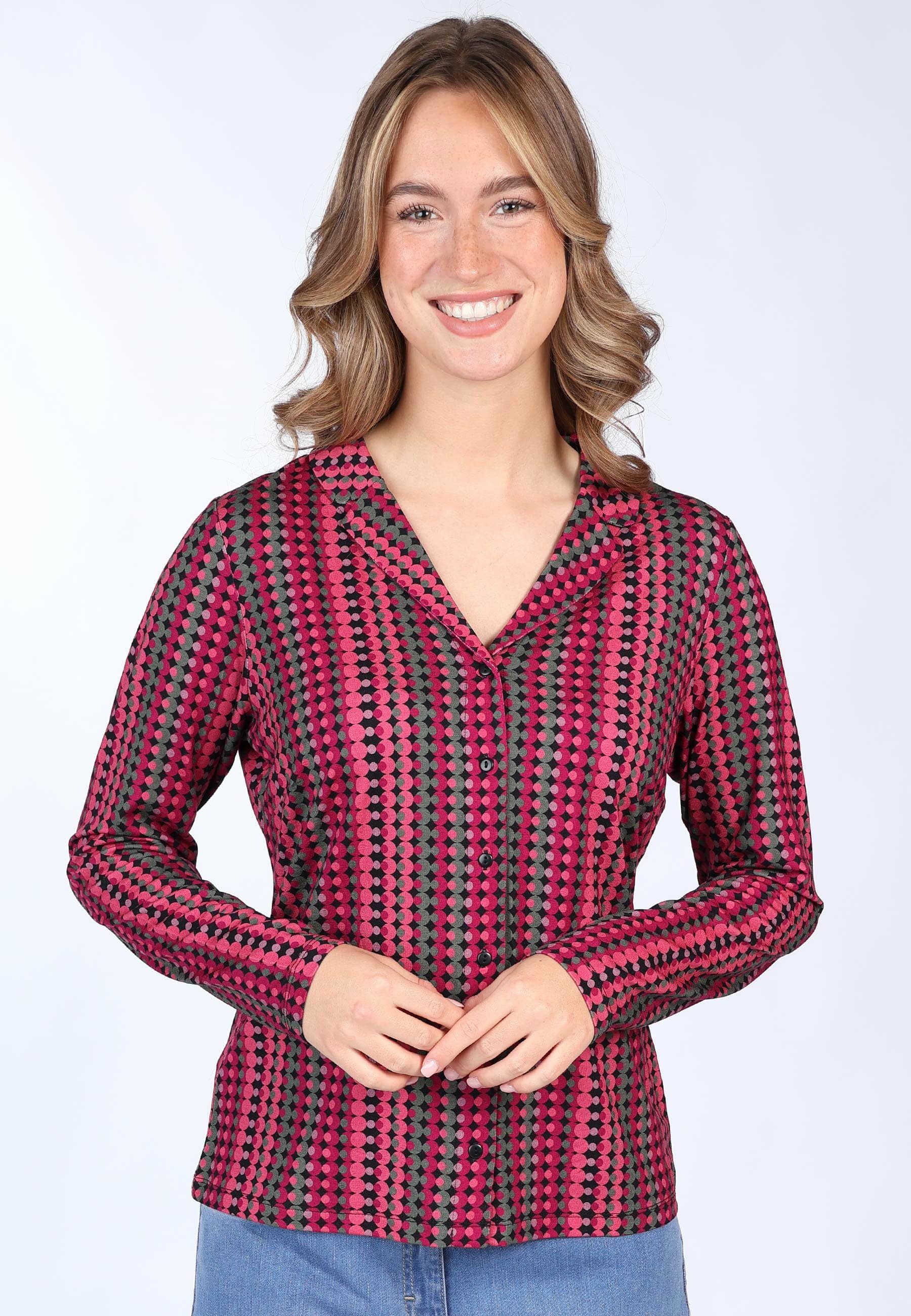 Klassische Bluse Fennara