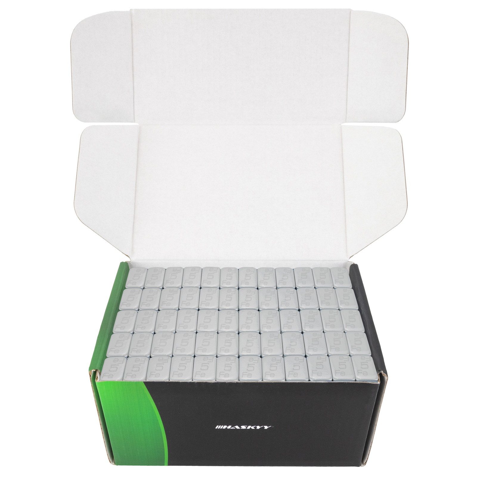 HASKYY Reifenwuchtmaschine HASKYY 6KG Klebegewichte Auswuchtgewichte100x Kleberiegel12x5g SILBER