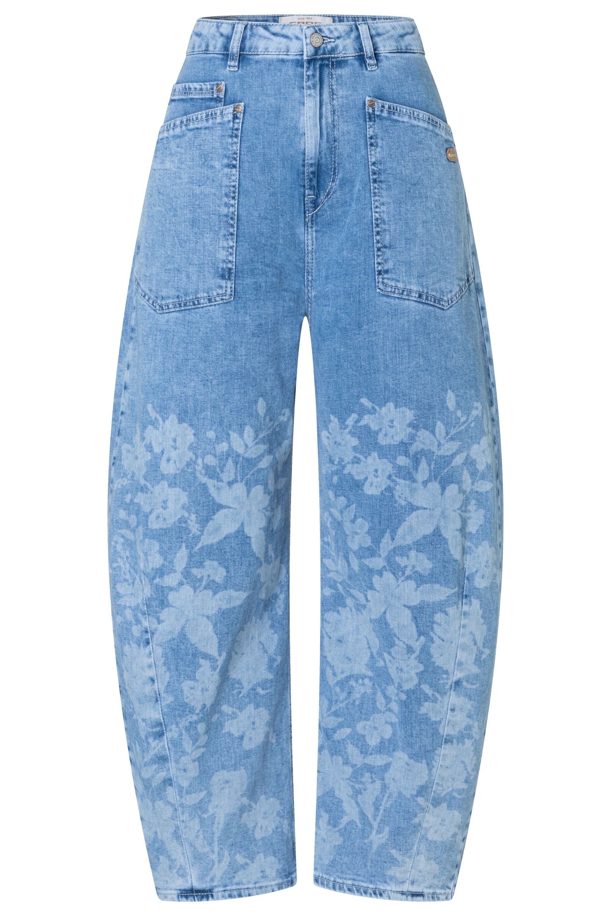 GANG 7/8-Jeans 94ODINA mit Reißverschluss und Knopf