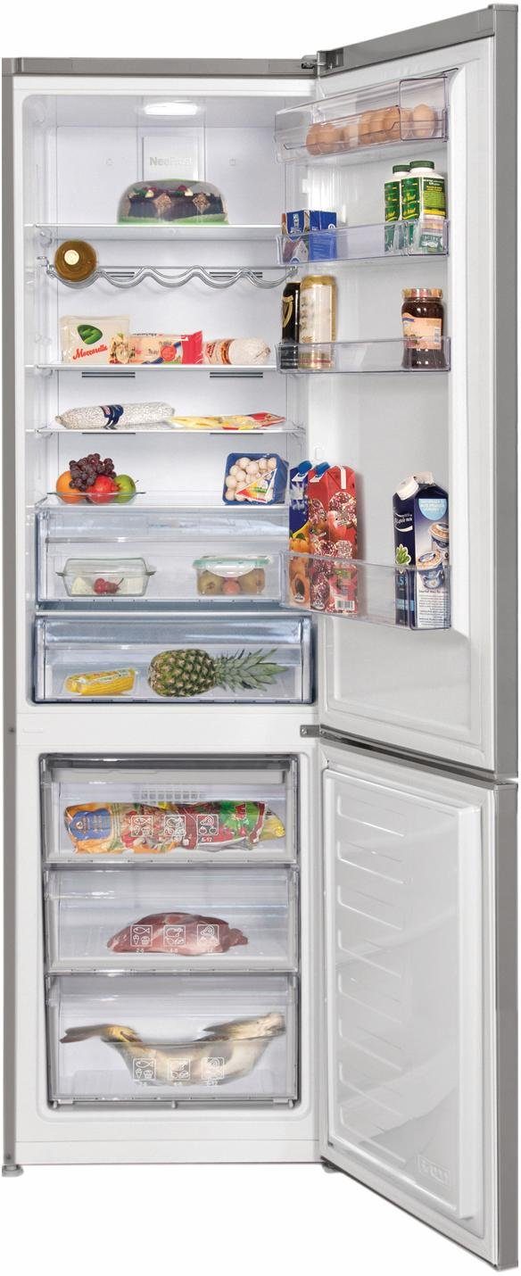 Beko Kühl-Gefrierkombination RCNA400K30X,Energieklasse A++ ...