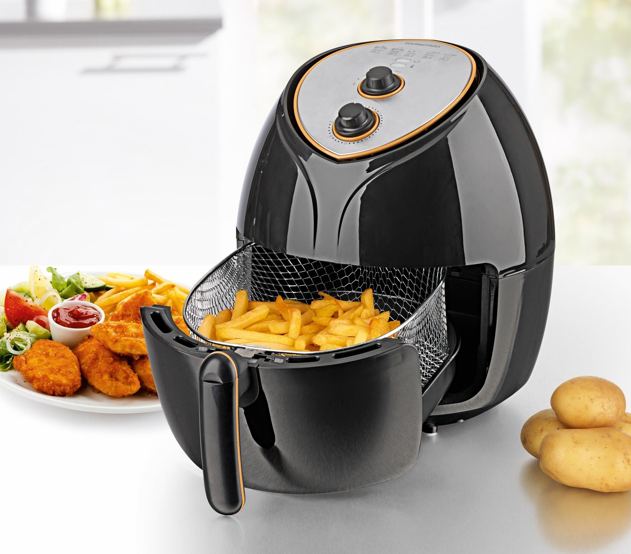 Heissluftfritteuse XXL, 1800 W Heissluftfritteuse XXL, 1800 W
