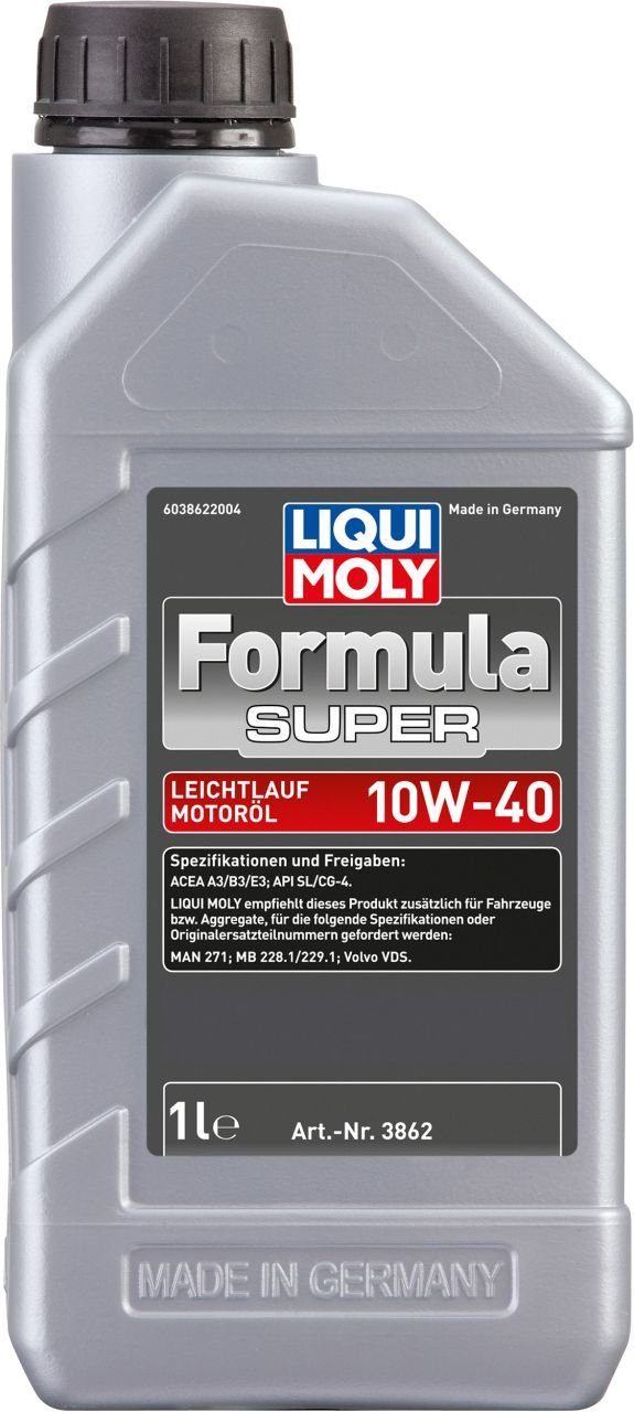 Liqui Moly Universalöl Liqui Moly Motoröl Formula Super 10W-40 1 L