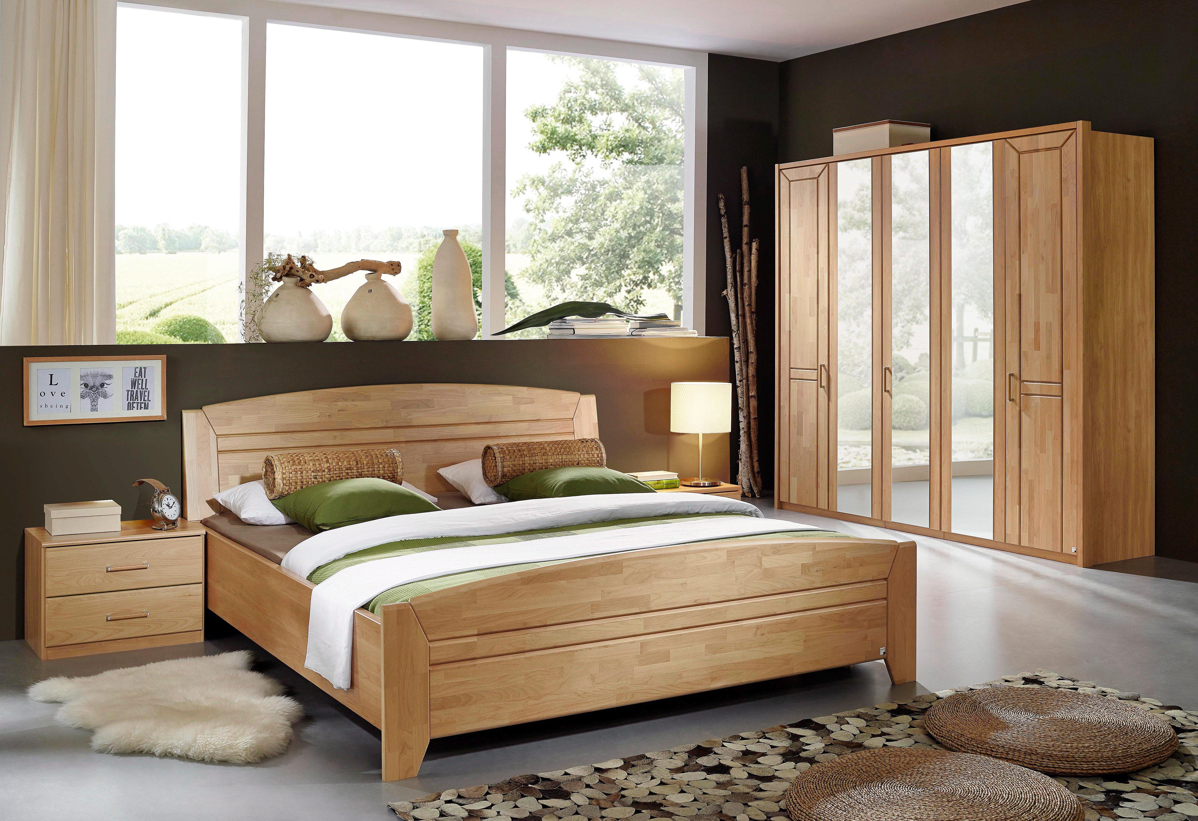 Rauch Schlafzimmer Set Set 4 Tlg Hochwertiges Set Aus Schrank Bett Und Nachttisch Online Kaufen Otto