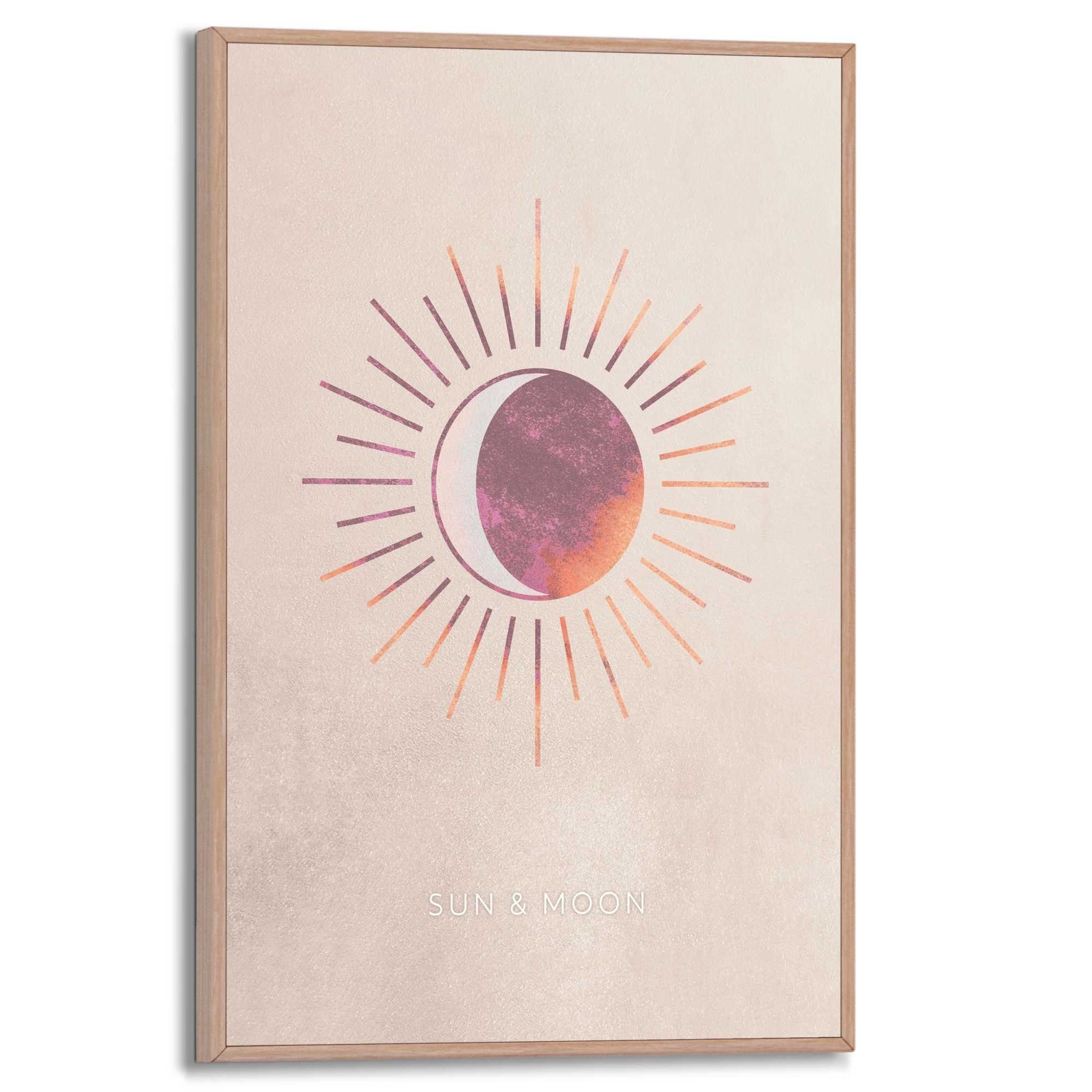 Reinders! Wandbild Sun & Moon