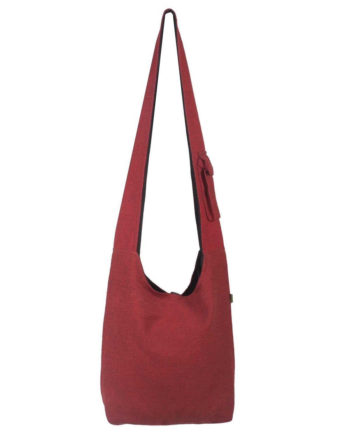 Vishes Shopper Umhängetasche mit aufgestickter Spirale, günstig online kaufen