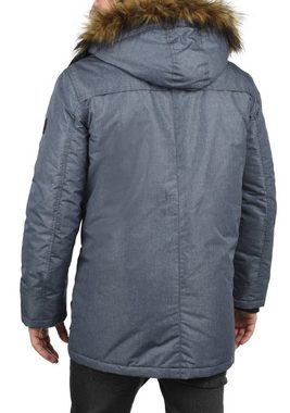 !Solid Winterjacke SDOctavus lange Jacke mit abnehmbarer Kapuze und Kunstfellkragen