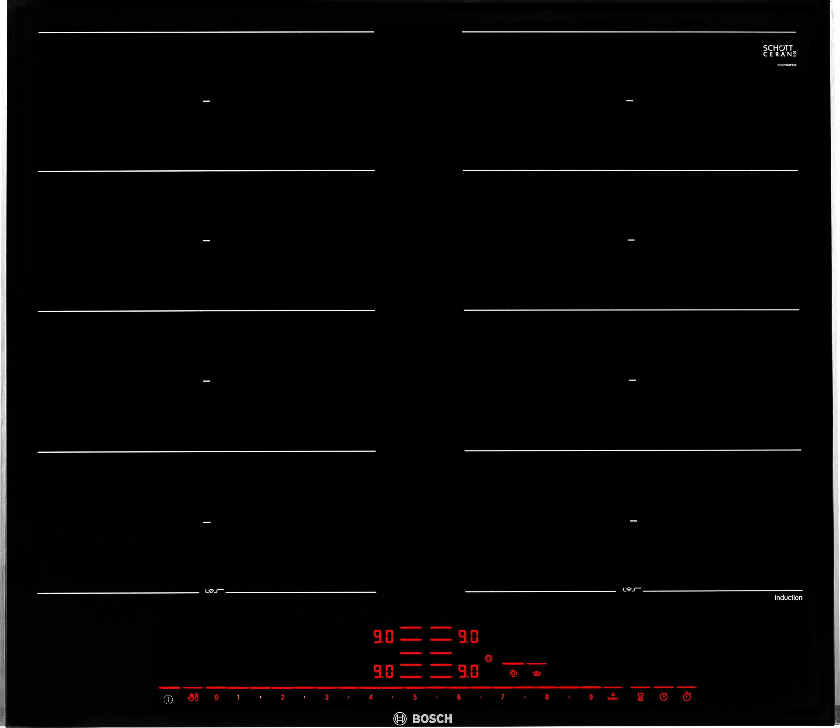 Image of BOSCH Flex-Induktions-Kochfeld von SCHOTT CERAN® Serie 8 PXX675DC1E, mit PerfectFry-Bratsensor