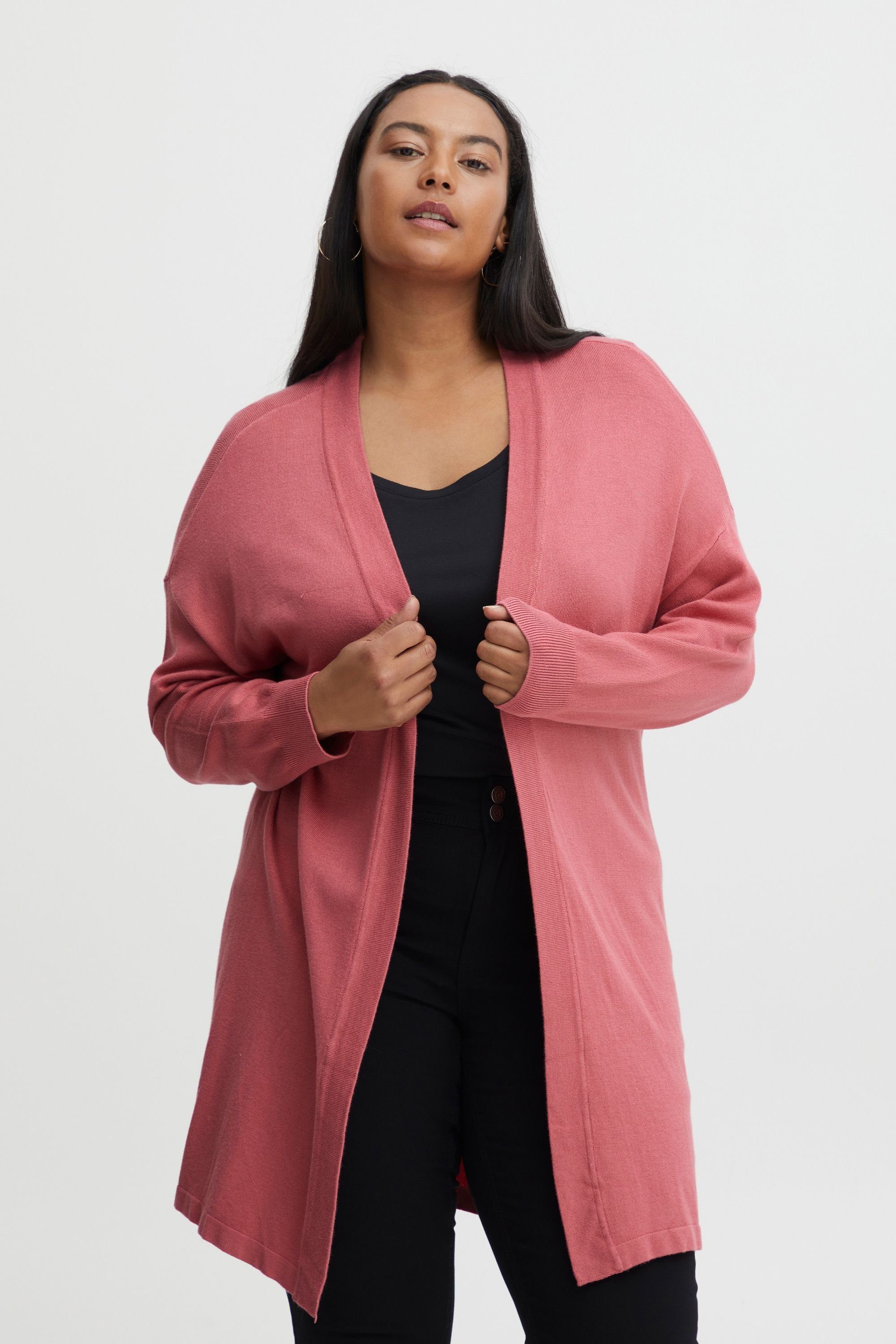 fransa Sweatjacke Fransa FPBLUME CAR 1 Baroque Rose