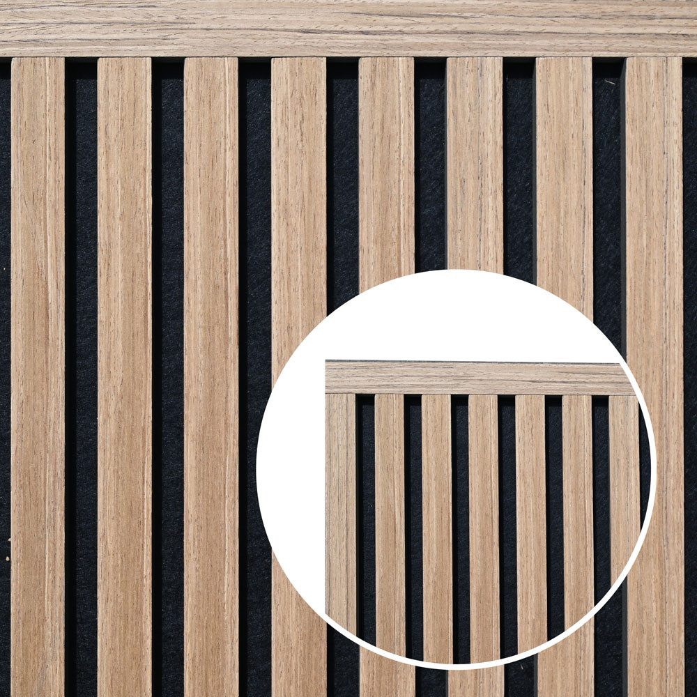 HOME DELUXE Abschlussleiste für Akustikpaneel ENDO, MDF, 4-St., passend für günstig online kaufen