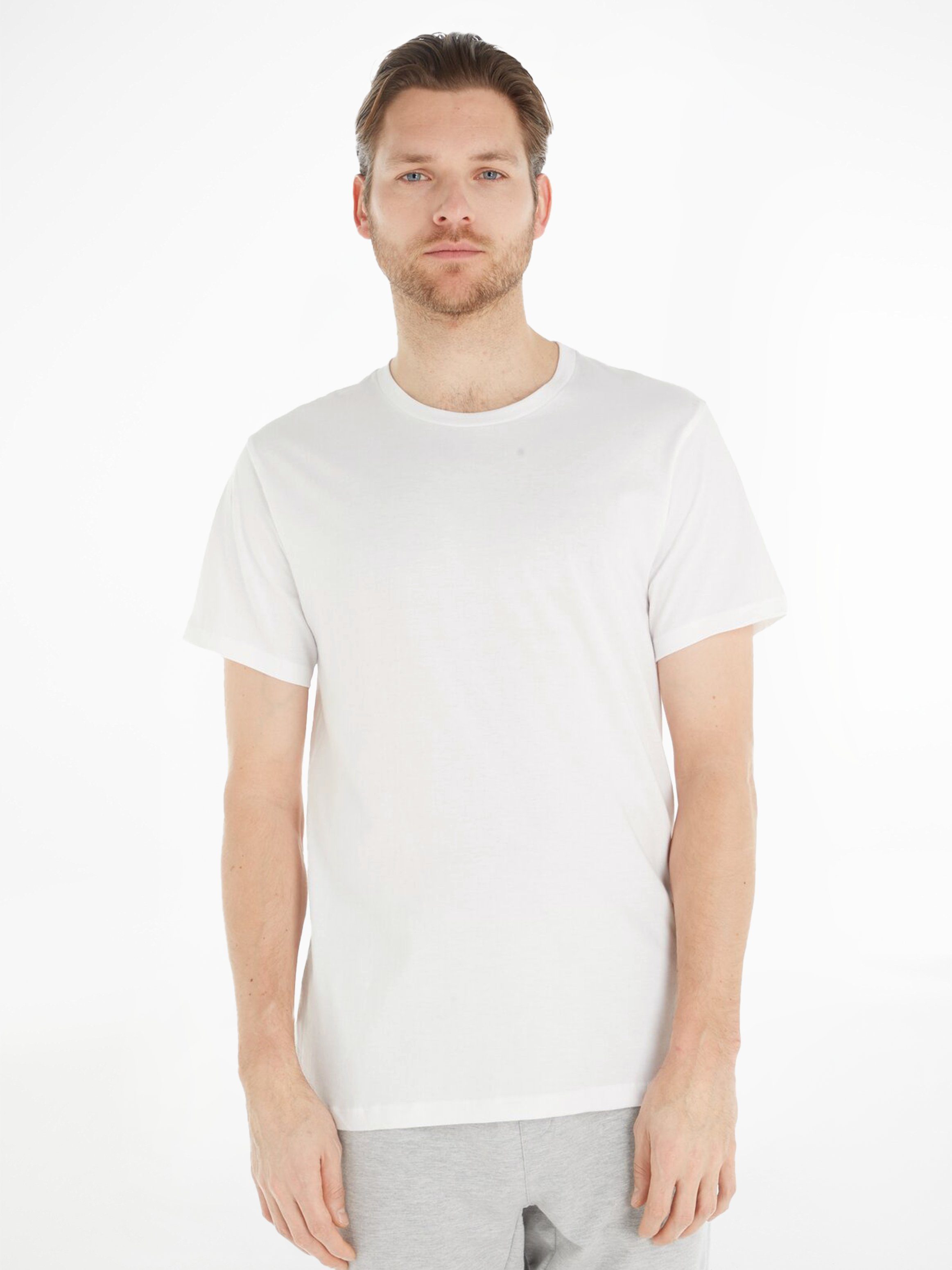 Calvin Klein Underwear T-Shirt uni (3er-Pack) weiß