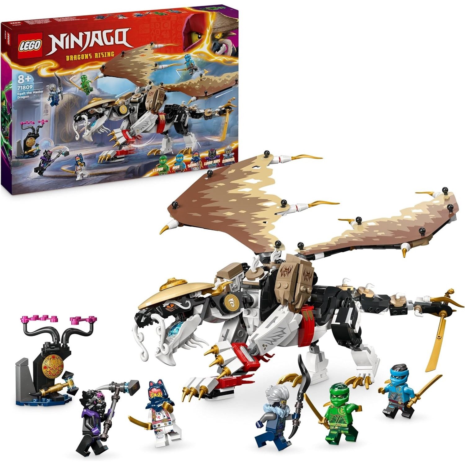 LEGO® 71809 Egalt der Meisterdrache Konstruktionsspielsteine günstig online kaufen