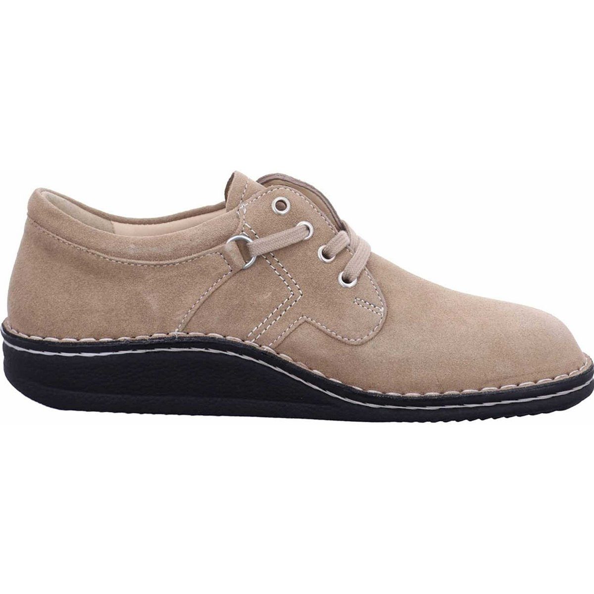 Finn Comfort beige (1-tlg) Schnürschuh