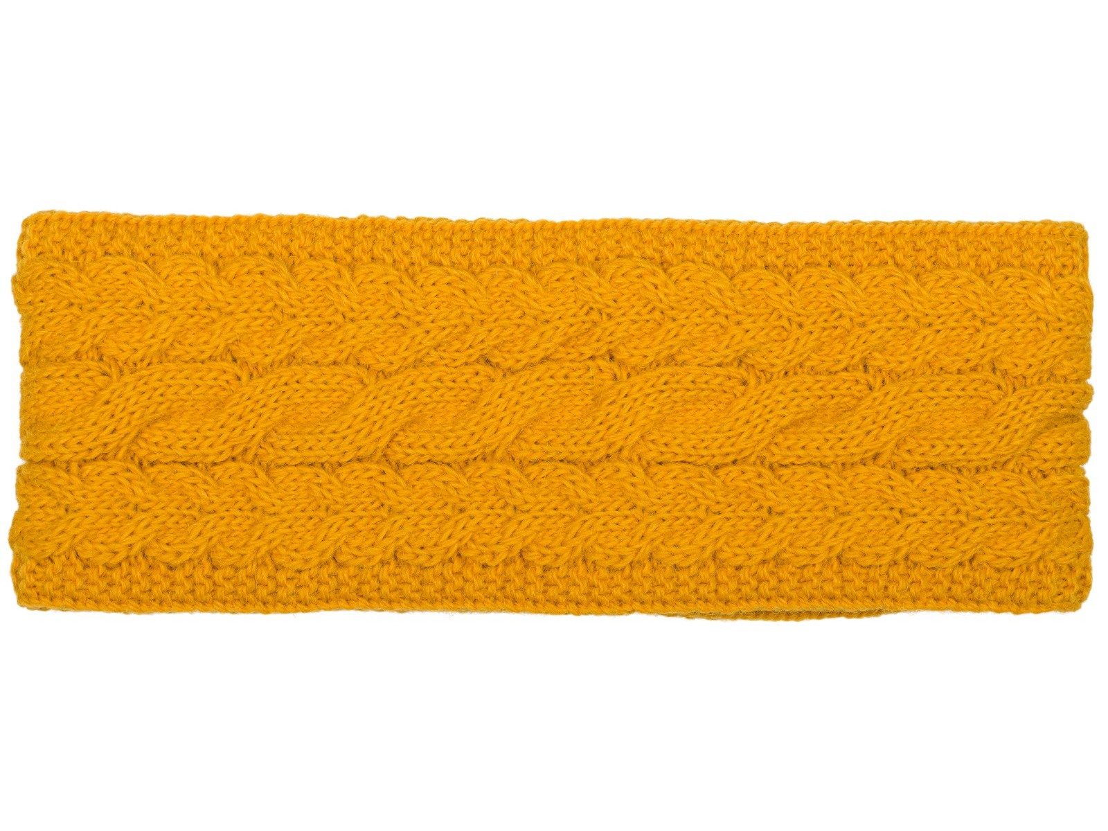 styleBREAKER Stirnband Strick Stirnband mit Zopfmuster (1-St)