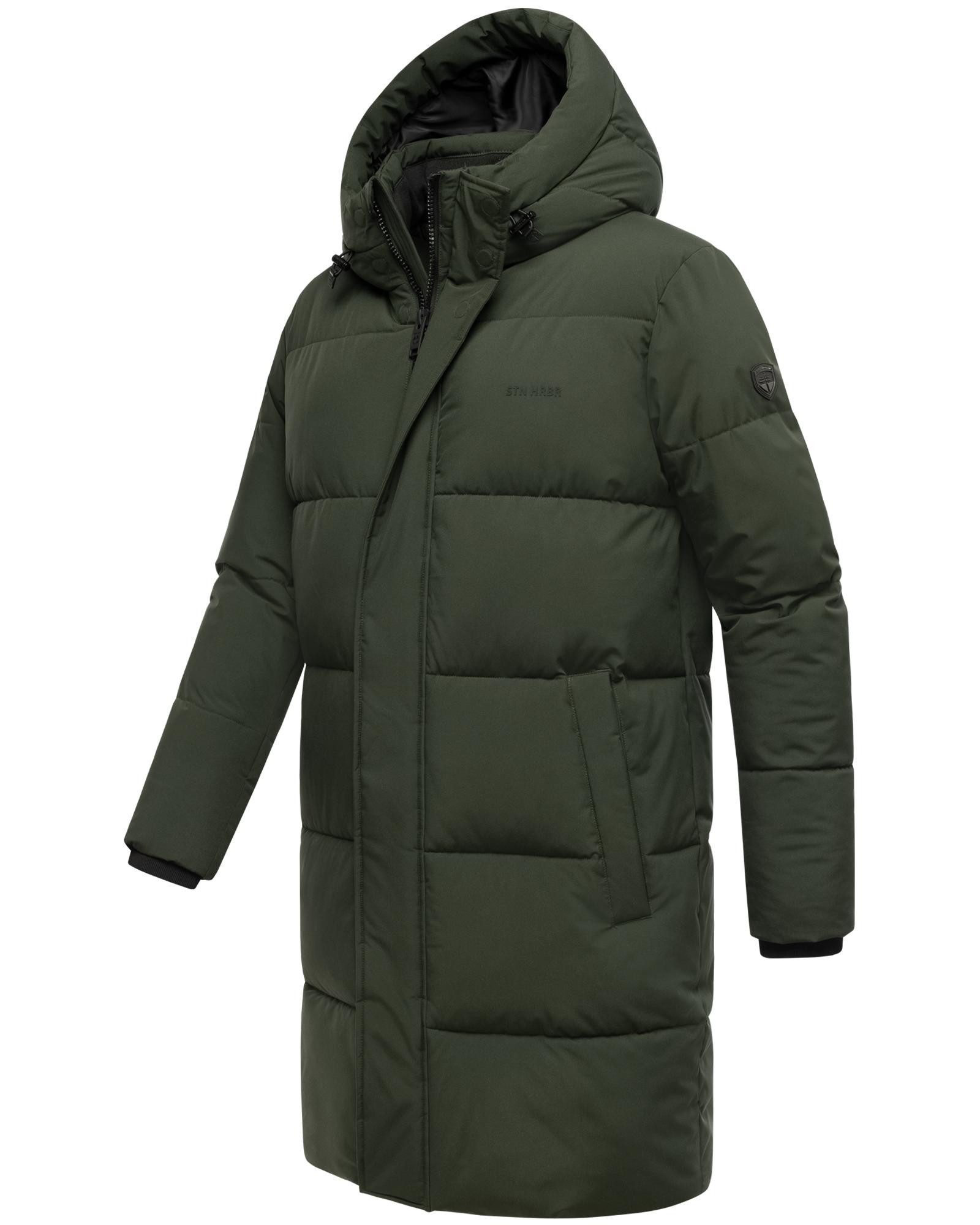 Stone Harbour Steppmantel Hadrieen XX modischer Herren Wintermantel mit kuscheligem Futter