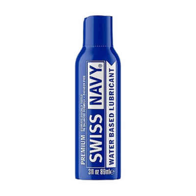 SWISS NAVY Gleitgel PREMIUM Water Based Lube, Flasche mit 89ml, in jeder Stellung zuverlässiges Gleitgel auf Wasserbasis