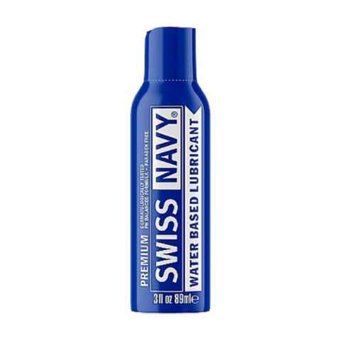 SWISS NAVY Gleitgel PREMIUM Water Based Lube, lange gleitfähig für feuchten Spaß, Flasche mit 89ml, 1-tlg., in jeder Stellung zuverlässiges Gleitgel auf Wasserbasis