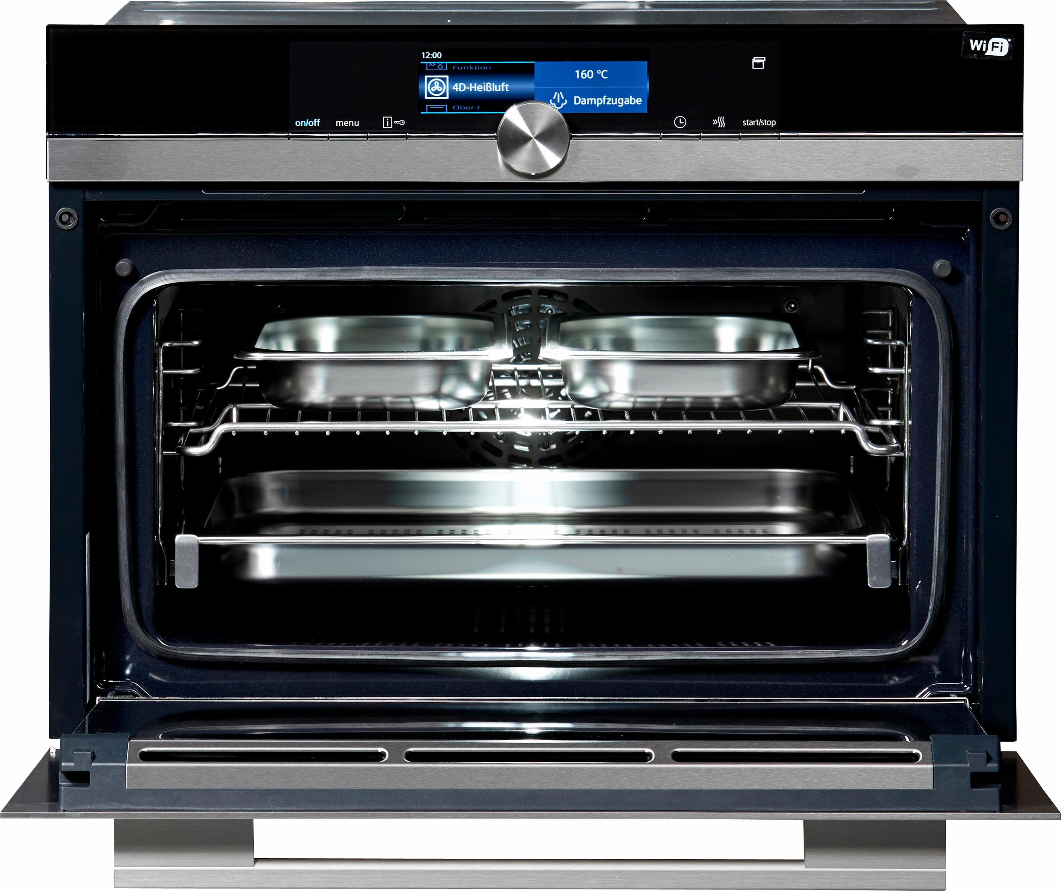 Siemens Einbau-Kompaktdampfbackofen iQ700 