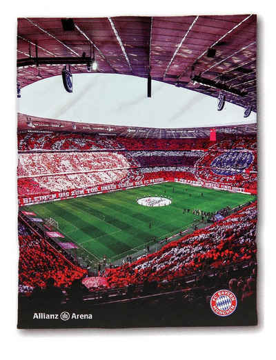 Wohndecke FC Bayern Kuschelfleecedecke Allianz Arena, FC Bayern München