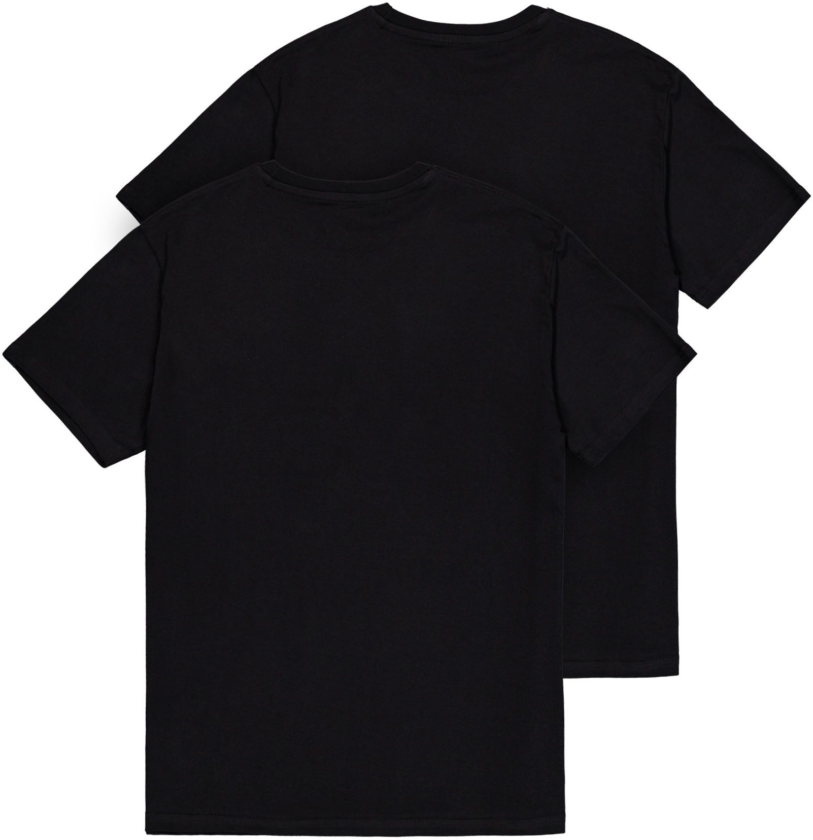 Alpha Industries Rundhalsshirt Basic T Small Logo 2 Pack (Set, 2-tlg)