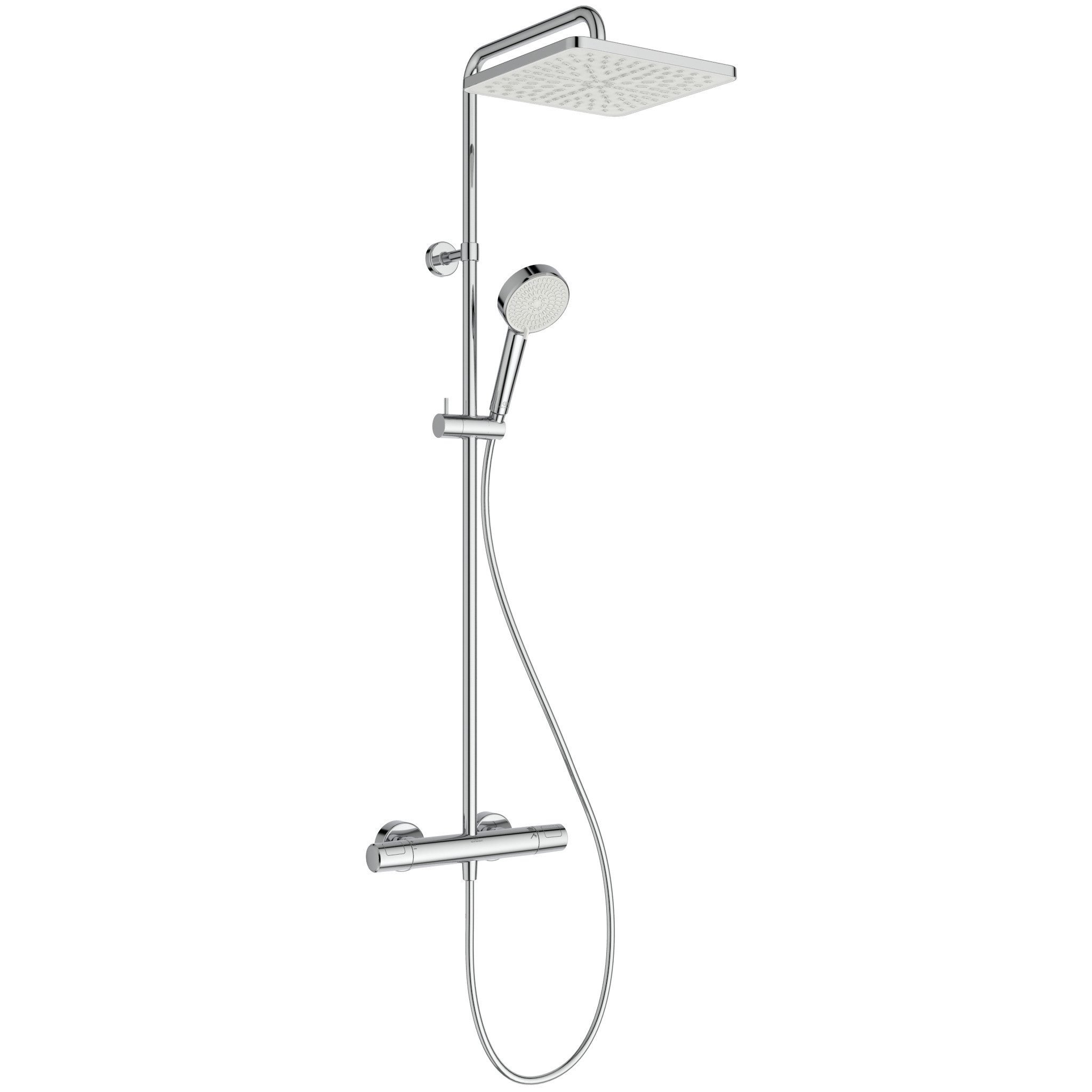 Ideal Standard Duschsystem Tiro, Wasser- & Energiesparend, CoolBody-Technologie, Einfache Reinigung