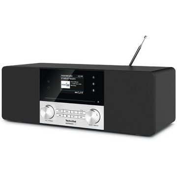 TechniSat DIGITRADIO 3 IR DAB+/UKW und Internetradio mit CD-Player Digitalradio (DAB) (DAB+/UKW und Internetradio, 20 W, USB-Schnittstelle mit Ladefunktion und MP3-Wiedergabe)