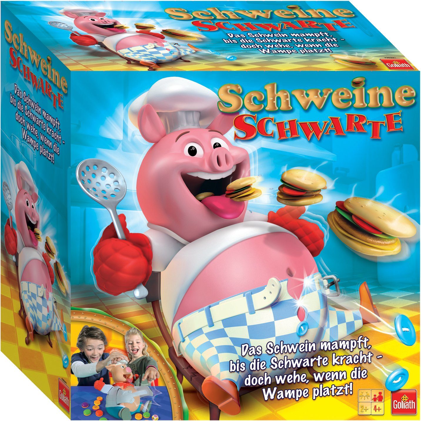 Produktbild von Goliath Games Basic 6 Classic Collection - Schach, Dame & Mehr Im Spiele-Set