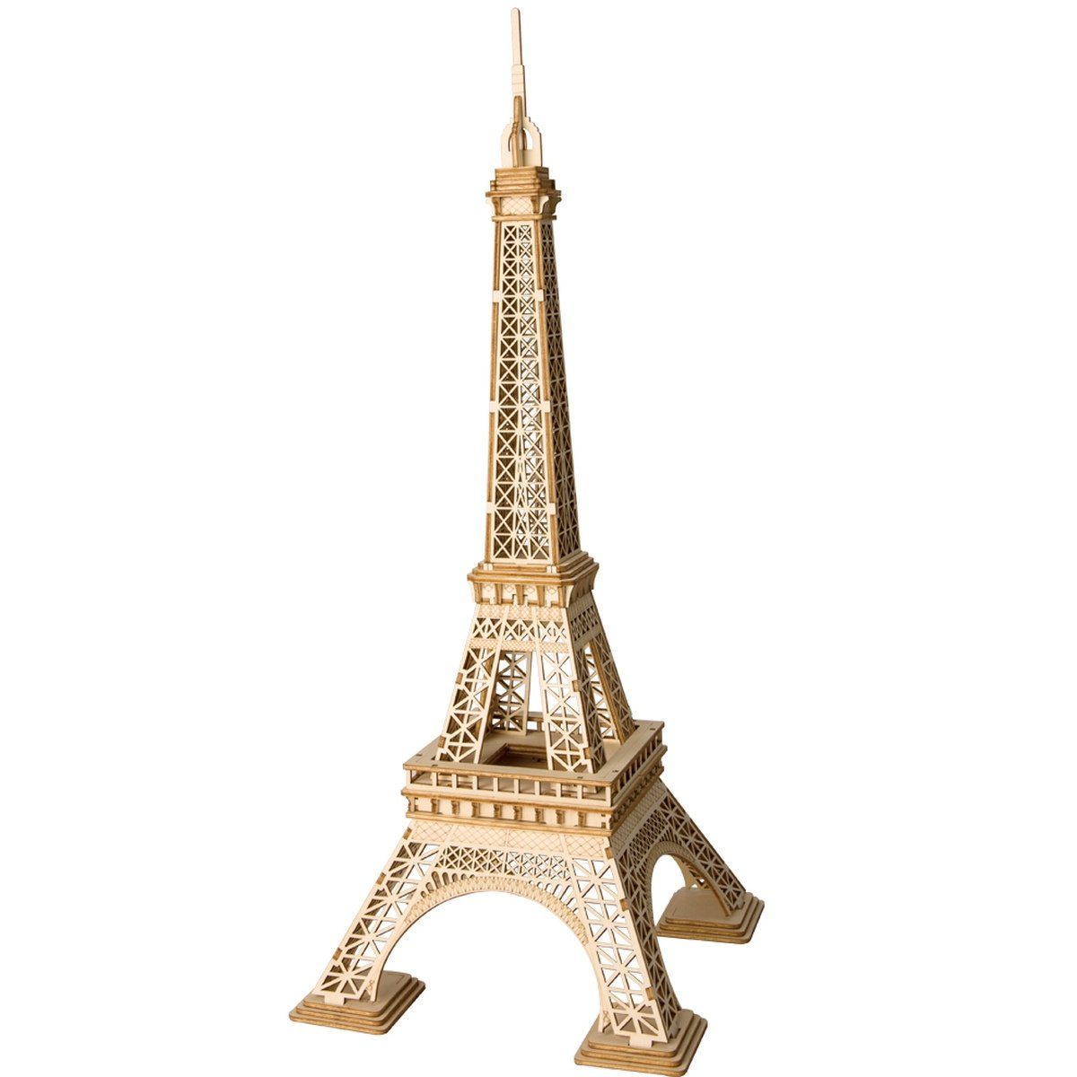 Robotime Modellbausatz Rolife Eiffelturm 121 Teile ROKR 3D-Holzpuzzle TG501