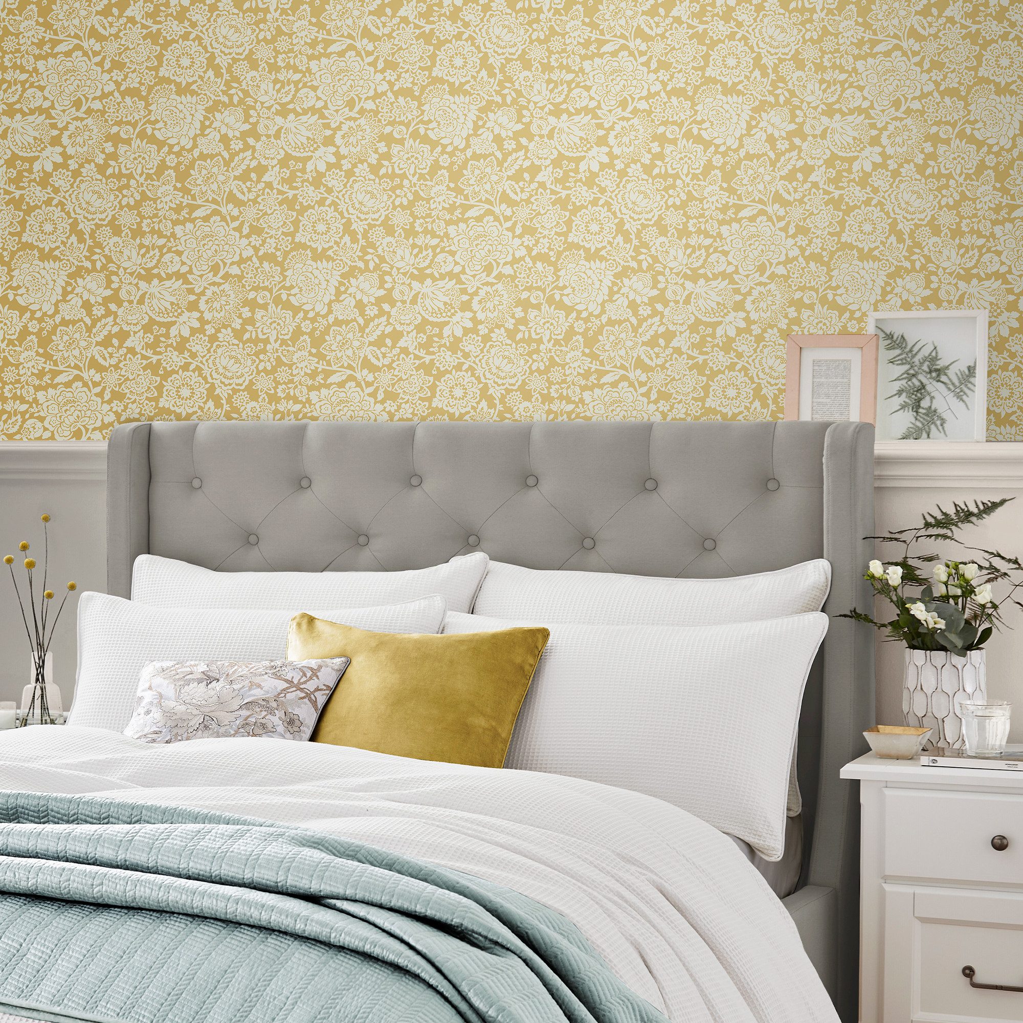 LAURA ASHLEY Vliestapete Trailing Laurissa, glatt, günstig online kaufen
