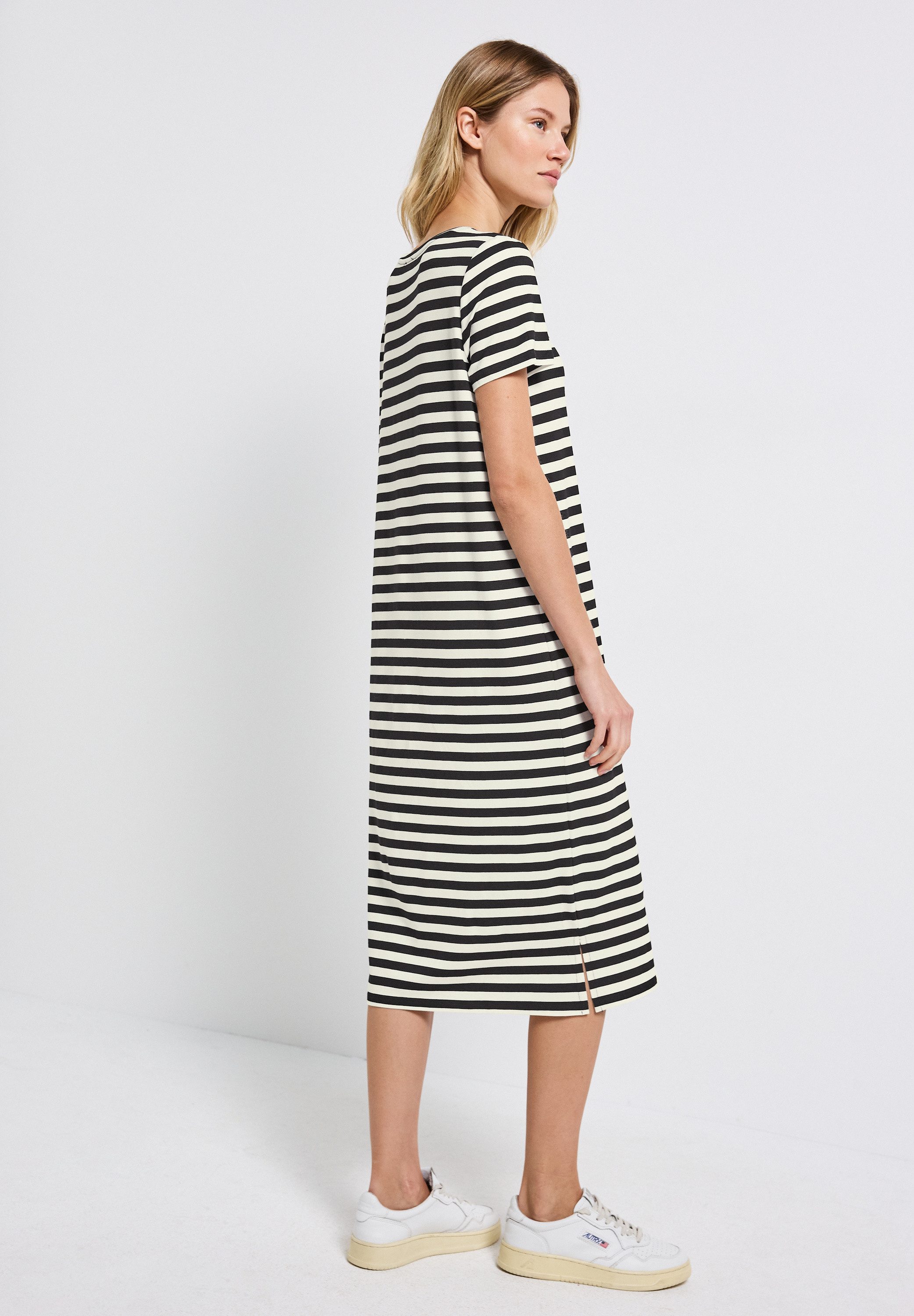 STREET ONE Shirtkleid mit Rundhalsausschnitt günstig online kaufen