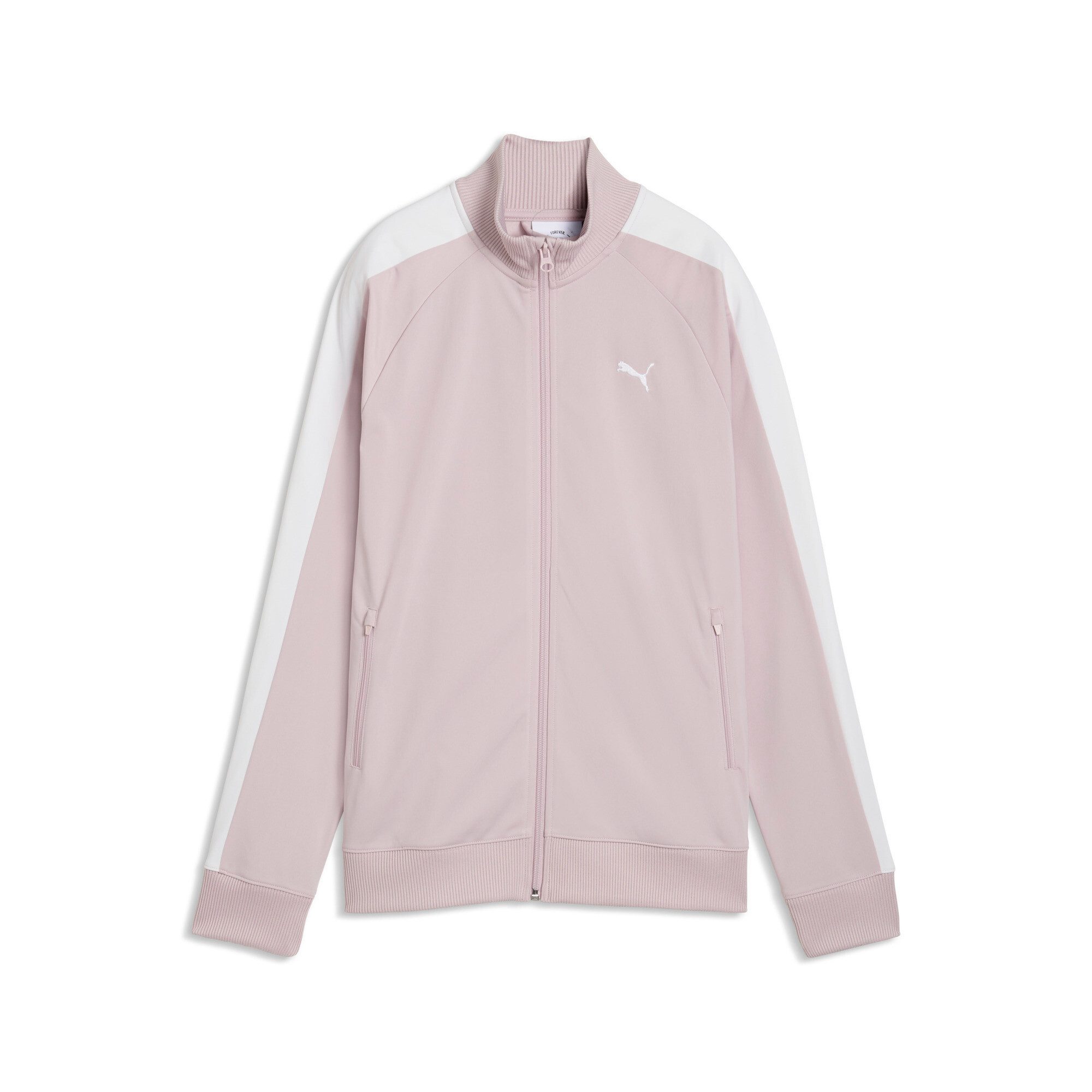 PUMA Trainingsjacke T7 FOUNDATION POLY TRACK JACKET mit Stehkragen, mit Reißverschluss, ohne Kapuze, Regular Fit