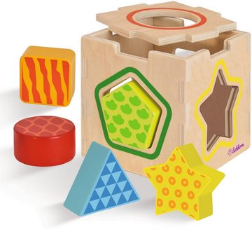 Eichhorn Steckspielzeug Color, Steckbox, aus Holz