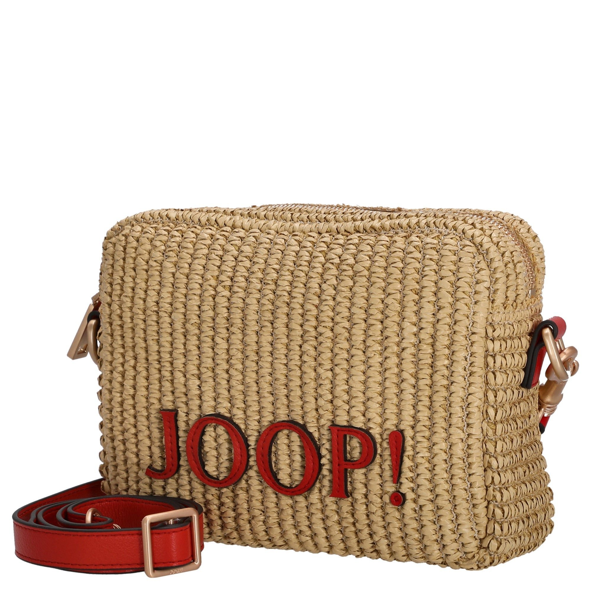 JOOP! Umhängetasche Stromboli Cloe - Schultertasche 21 cm (red)