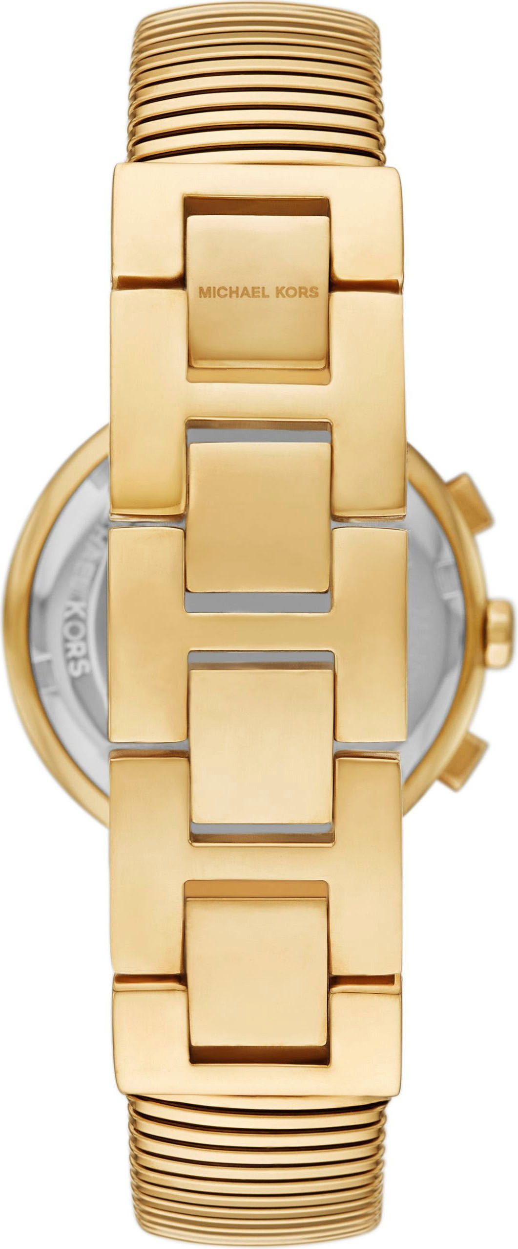 MICHAEL KORS Chronograph GRAMERCY MK7525, Quarzuhr, Armbanduhr, Damenuhr, Edelstahlarmband, analog, Tag