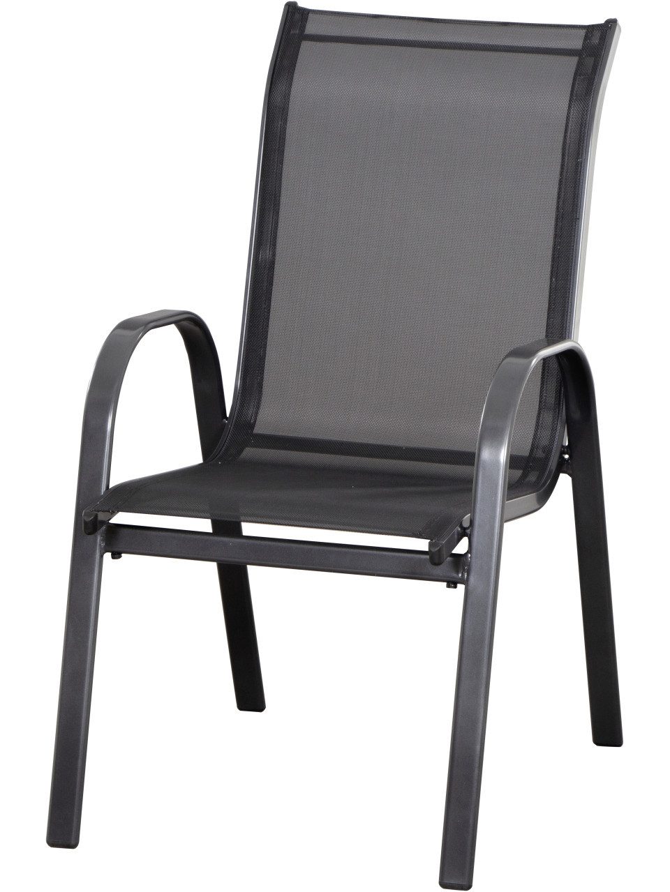 Siena Garden Stapelstuhl Siena Garden Stapelstuhl Saturn anthrazit, Stapelbar witterungsbeständig