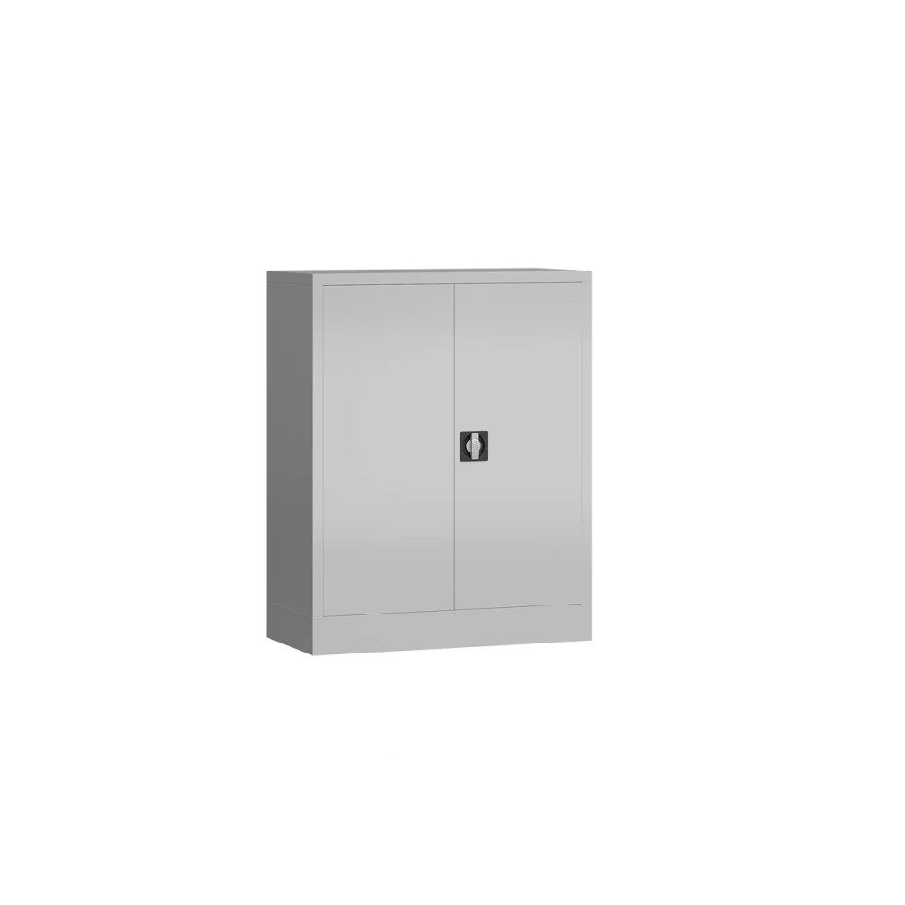 möbel-direkt.de Aktenschrank Aktenregal abschließbar ClassiX Metallschrank (Komplett Set, 1-St., 1 Stück) 2-Wege-Schubstangenzylinderschloss mit Drehgriff, inkl. 2 Schlüssel