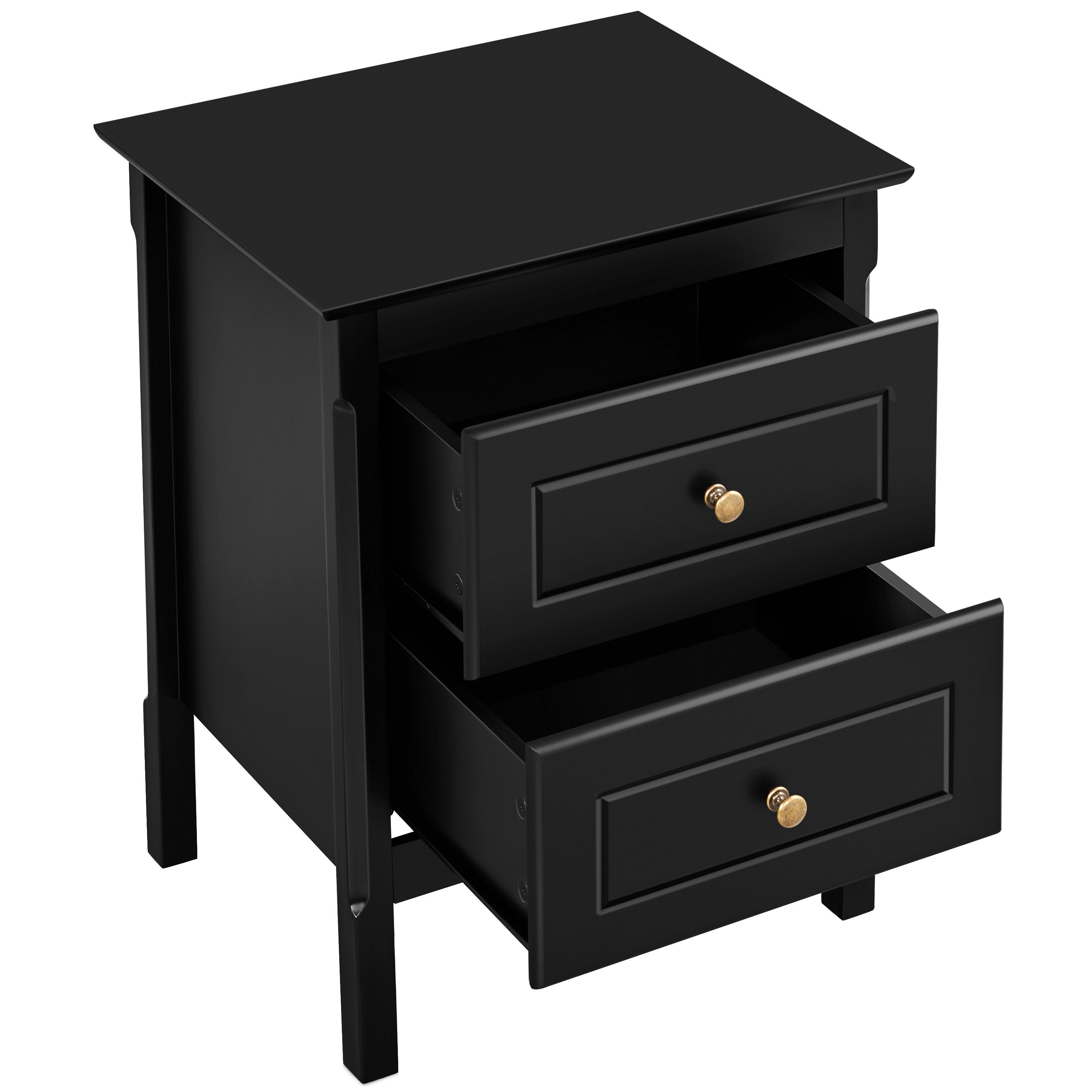 Yaheetech Nachttisch (1-St), Nachtschrank Beistelltisch mit 2 Schubladen fü günstig online kaufen
