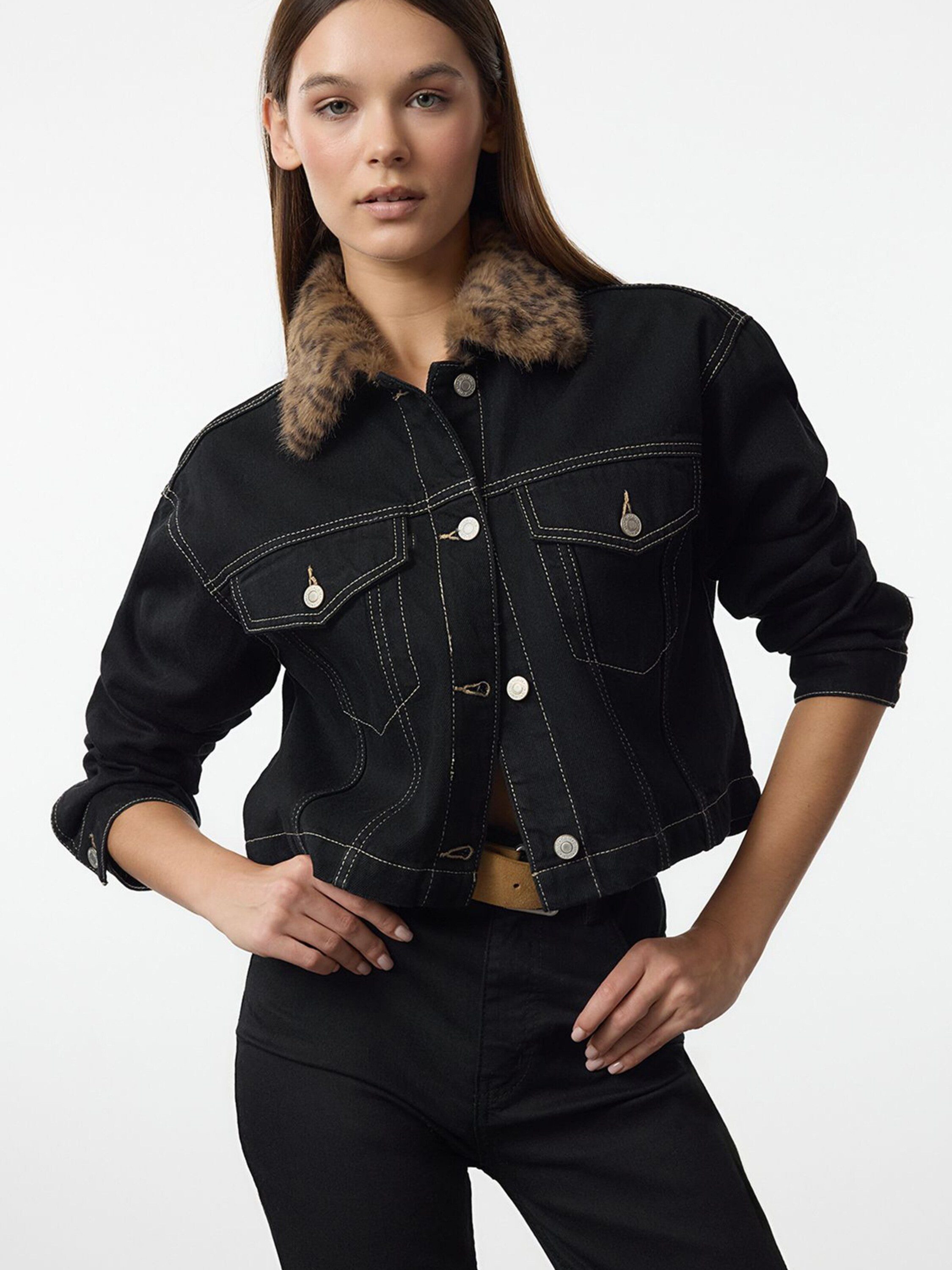 Trendyol Jeansjacke (1-St)