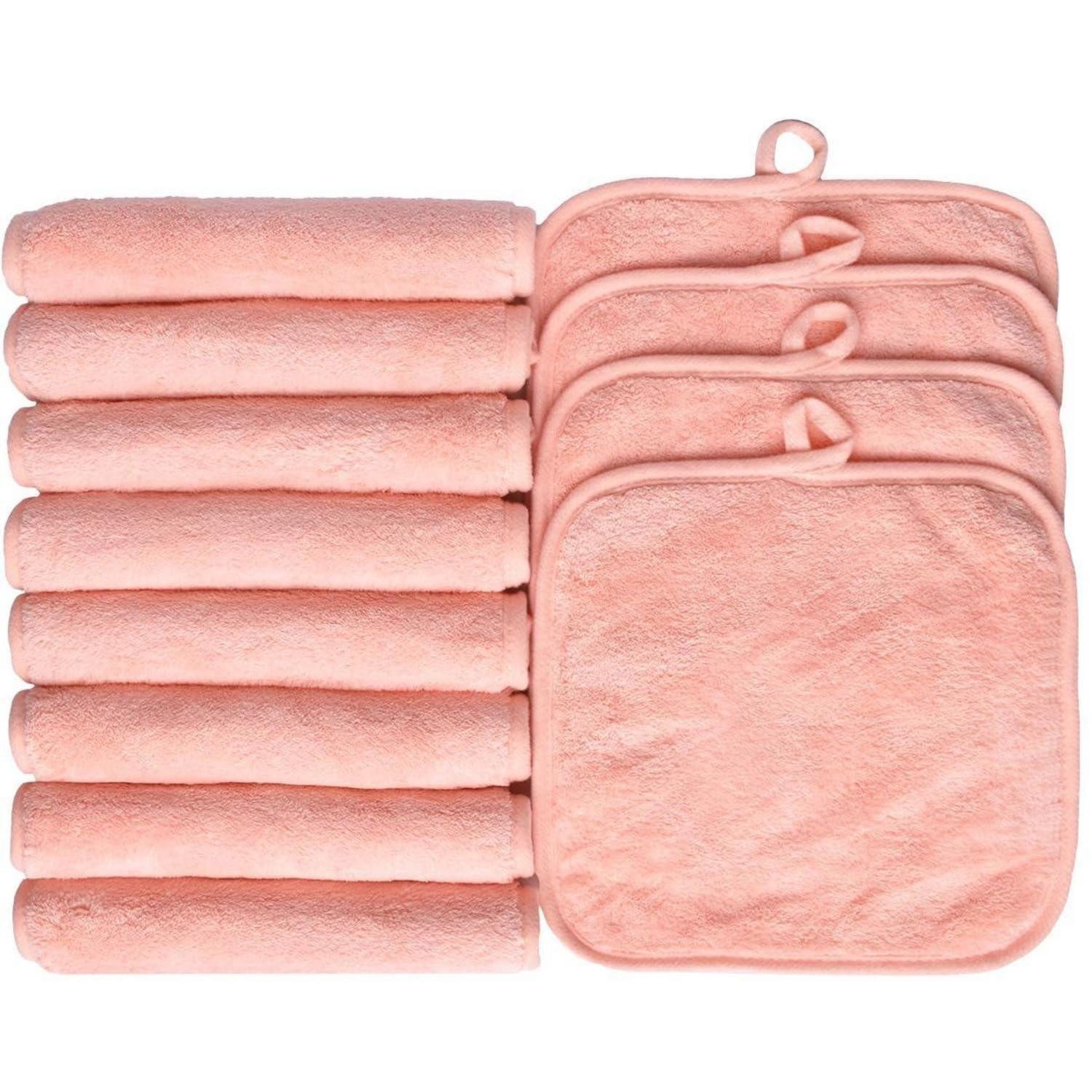 LuxusKollektion Gesichtsreinigungstücher Abschminktuch Mikrofaser 12er Pack