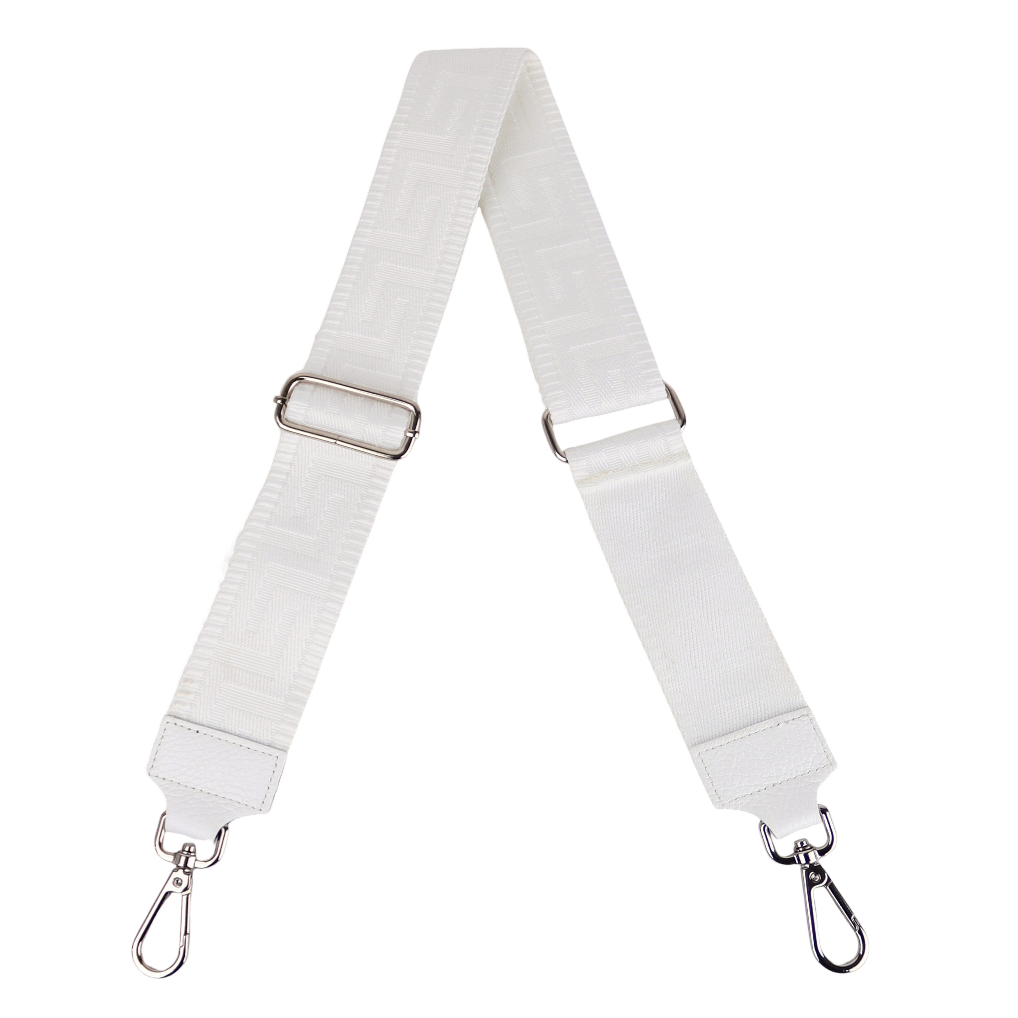 MIRROSI Schulterriemen Made in Italy aus Echtleder Schultergurt für Tasche zum Wechseln (Farben in: Rosa,Rot,Babyrosa,Orange,Flieder,Weiß, 1x Taschengurt) 5cm Breit Bohemian Style