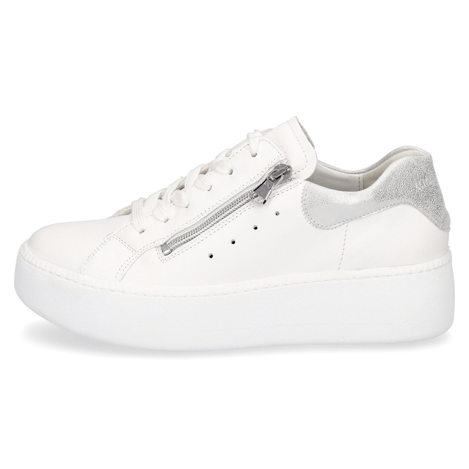 Waldläufer Waldläufer Damen Sneaker Sneaker Plateau weiß