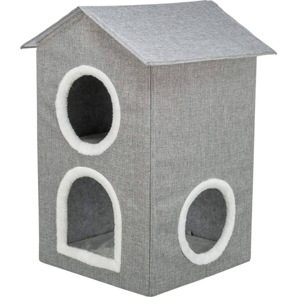 TRIXIE Tierhöhle Höhle Nora - hellgrau - 47 × 67 × 47 cm