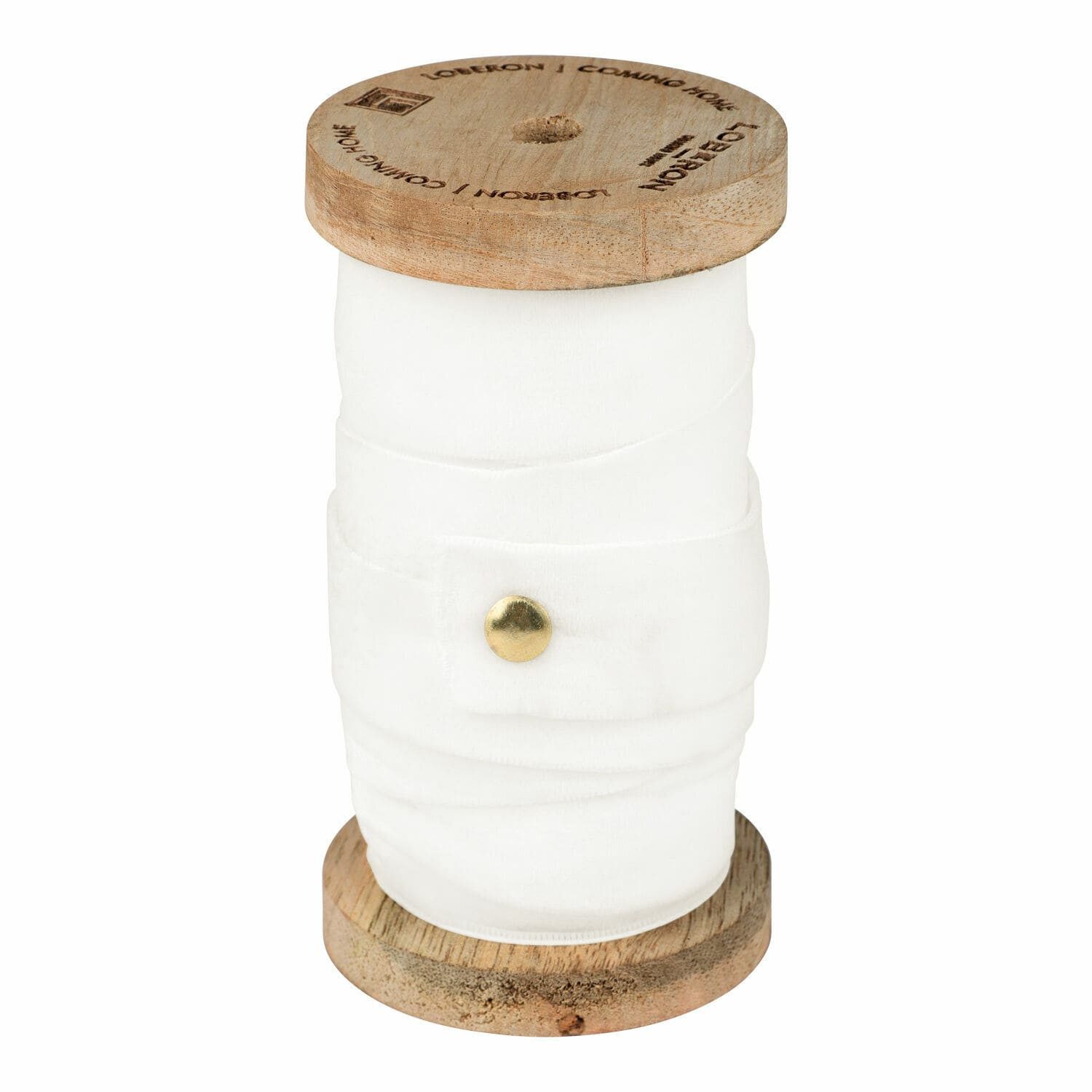Mirabeau Geschenkband Samtband Andaris creme