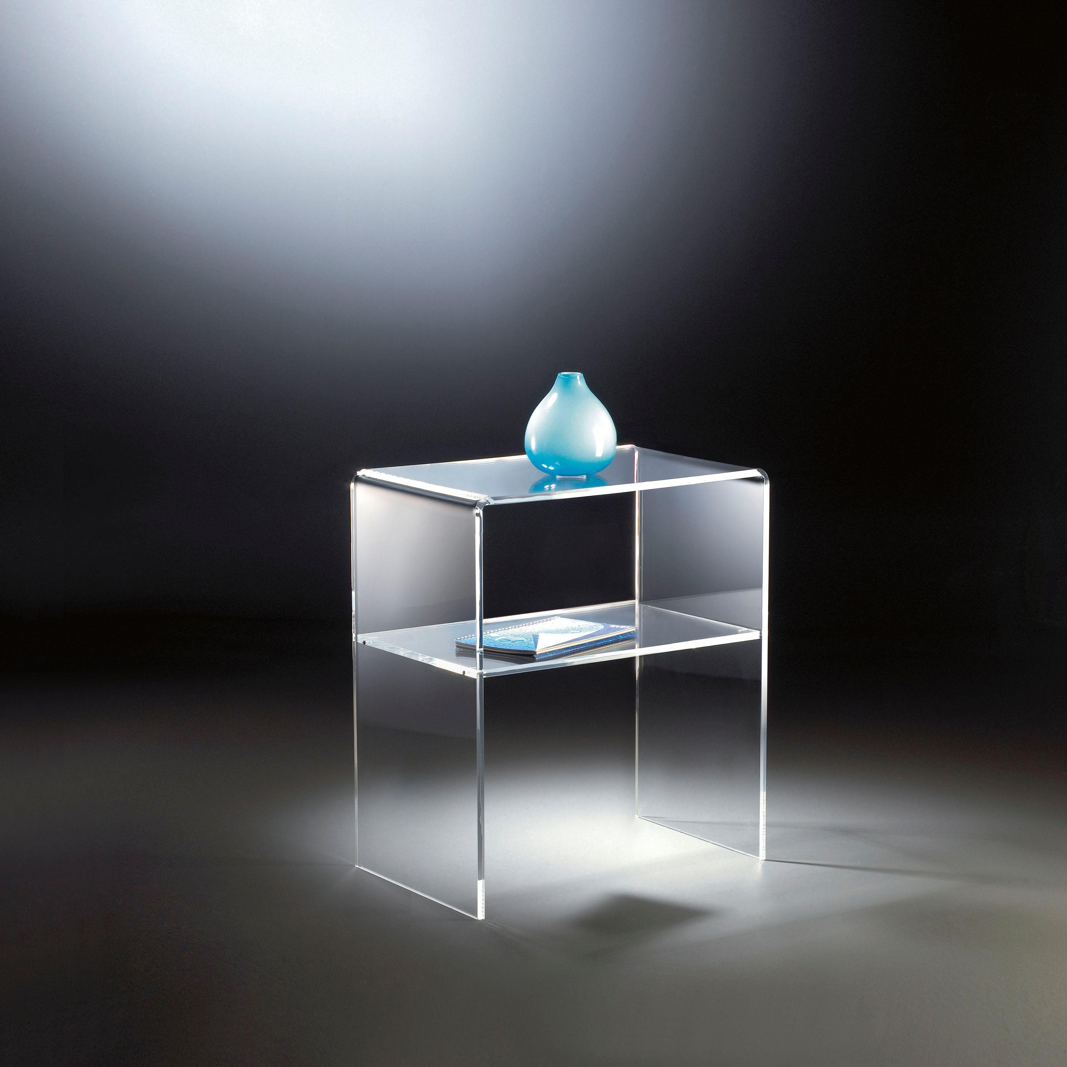 Places of Acrylglas Style Ablagefach Remus, Couchtisch aus mit