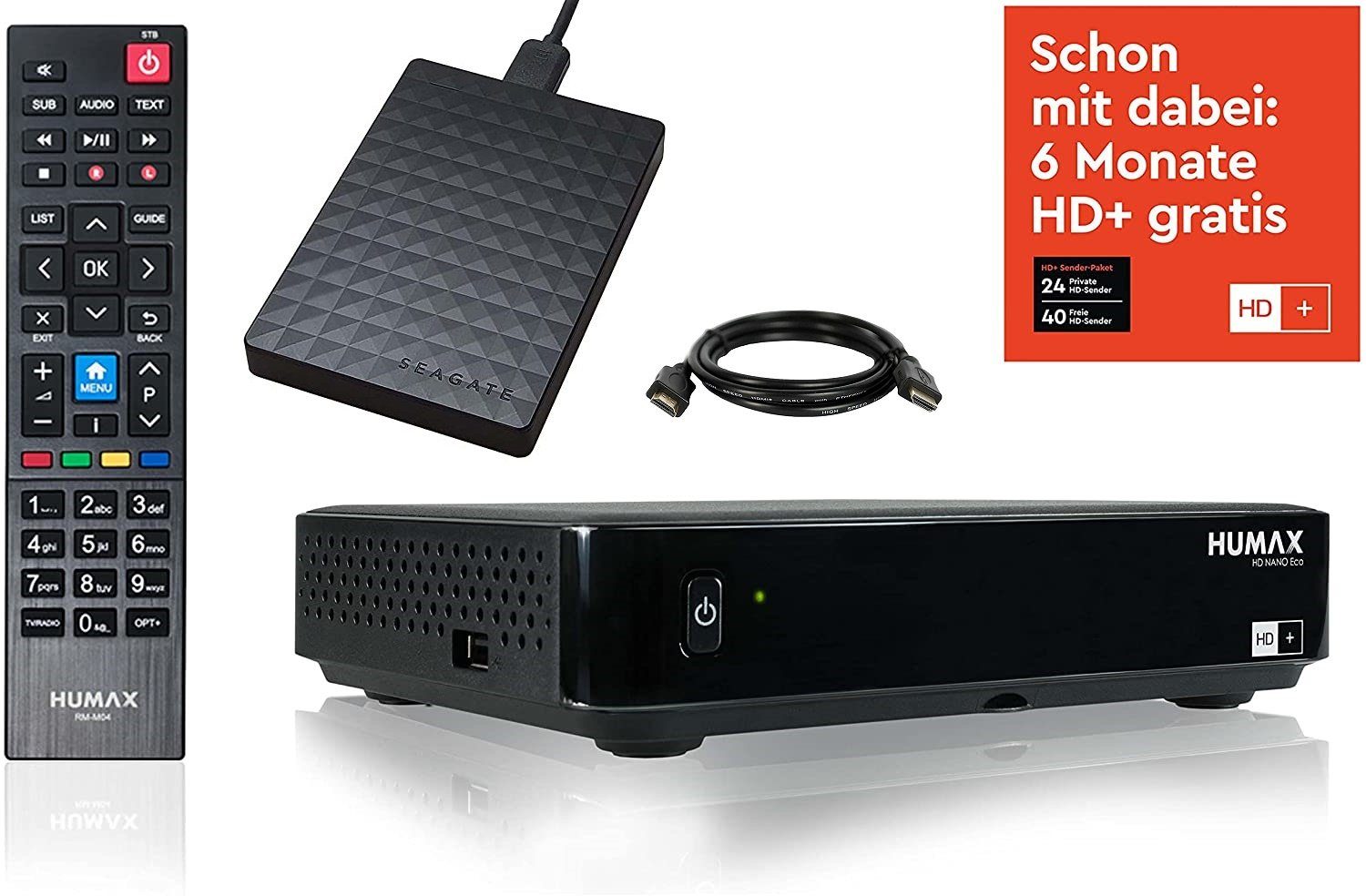 Humax »HUMAX Digital HD-Nano Eco Satelliten-Receiver« Satellitenreceiver online kaufen | OTTO
