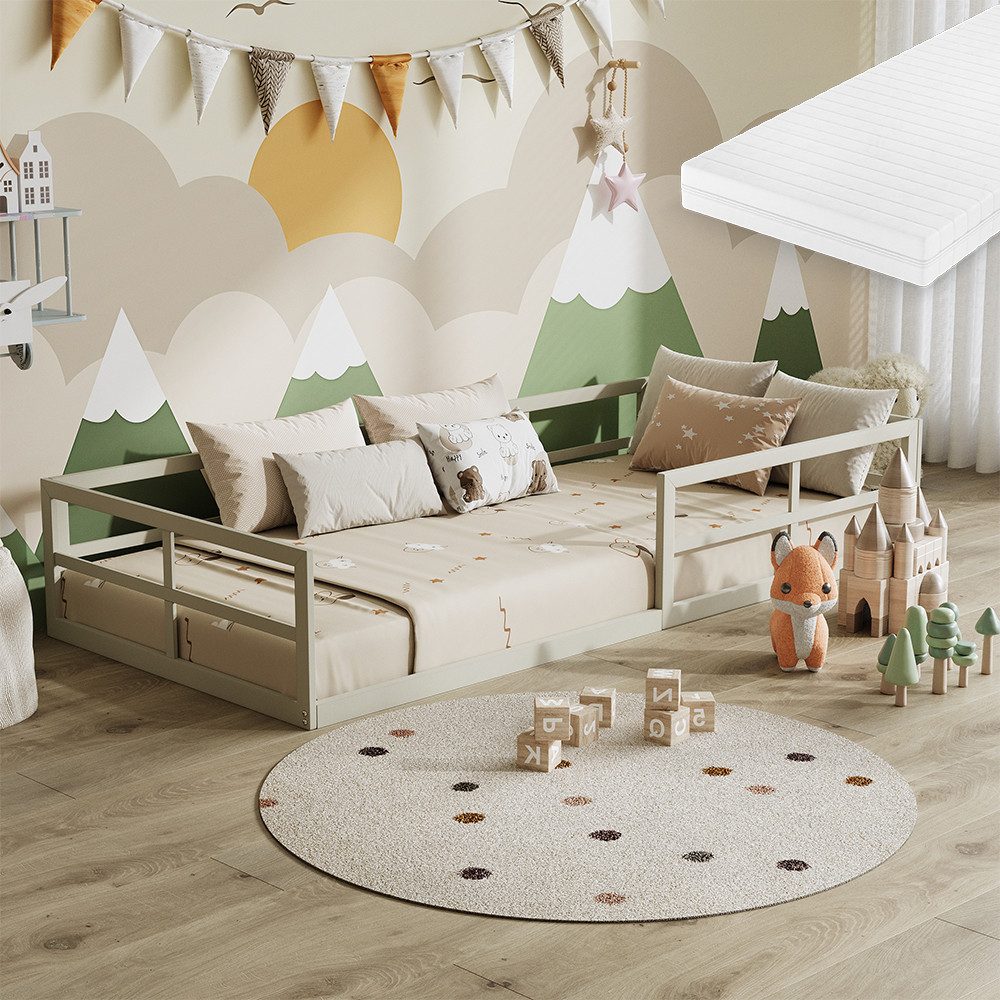 VitaliSpa® Kinderbett Minno, Greige, 90x200 mit günstig online kaufen