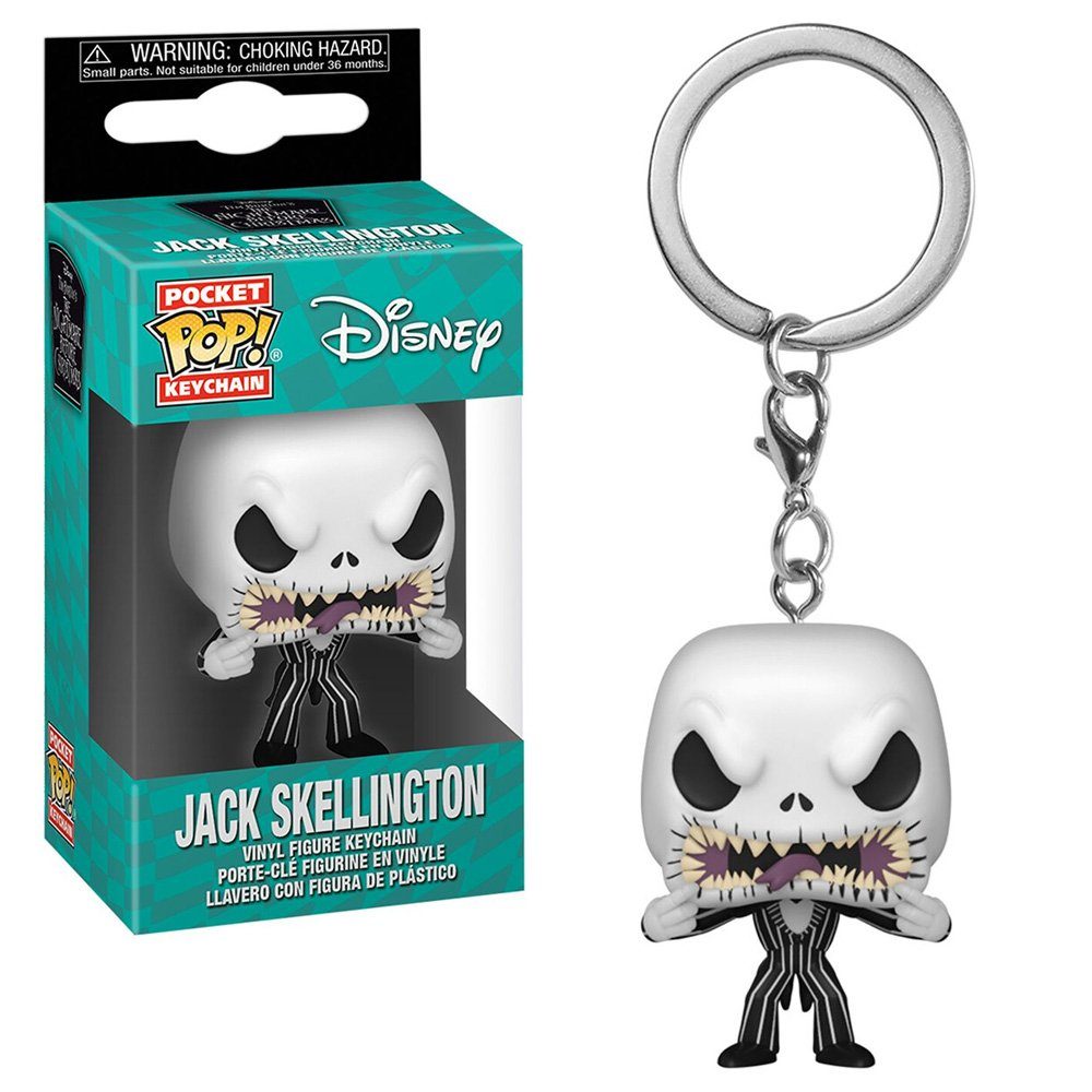 Funko Schlüsselanhänger Pocket POP! Jack (scary face) - Nightmare Before Christmas