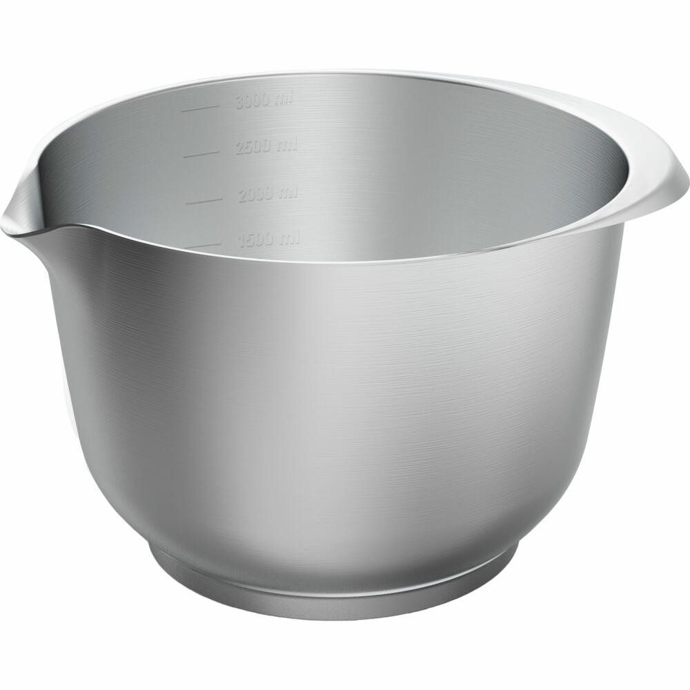 Birkmann Rührschüssel Premium Baking Edelstahl 3 L, Edelstahl