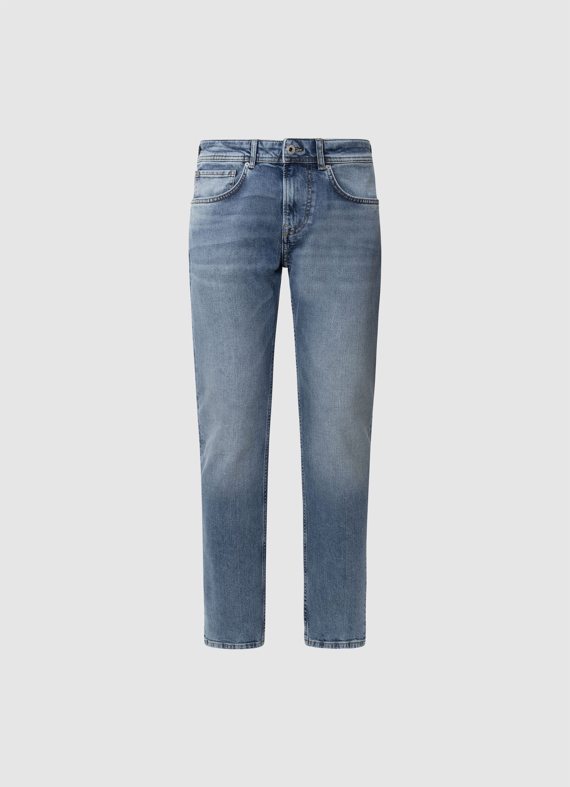 Pepe Jeans Straight-Jeans STRAIGHT JEANS mit geradem Bein