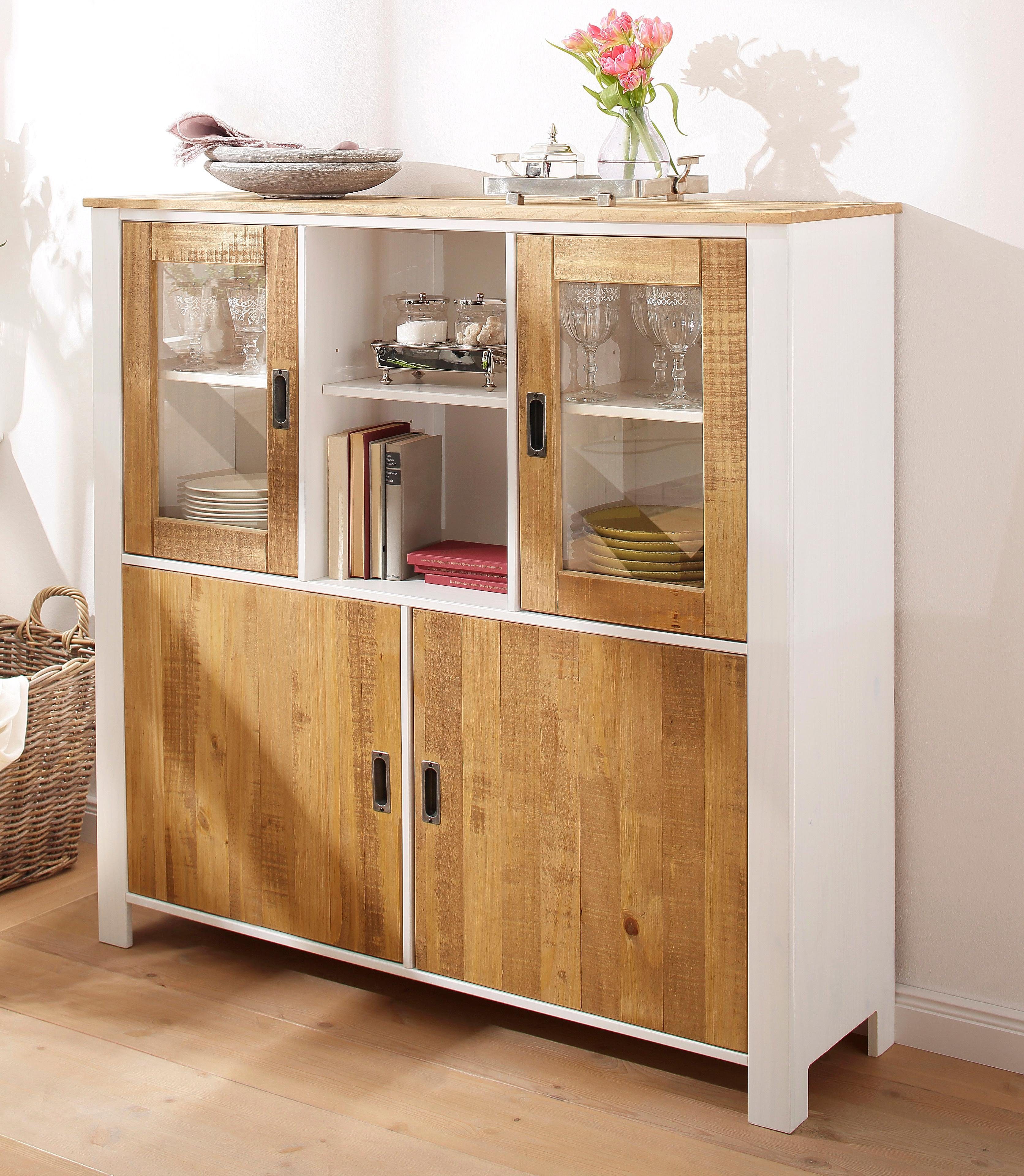 Home affaire Highboard »Madagaskar«, Breite 125 cm | OTTO